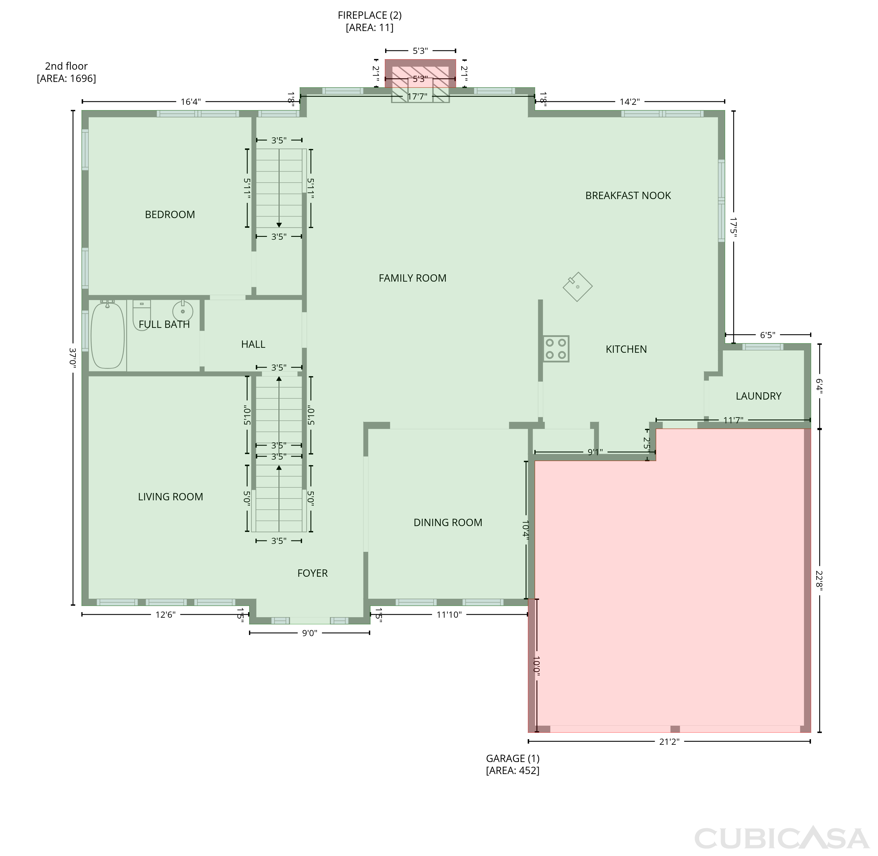 Second Floor of 165 Fieldstone Edge, Alpharetta, GA