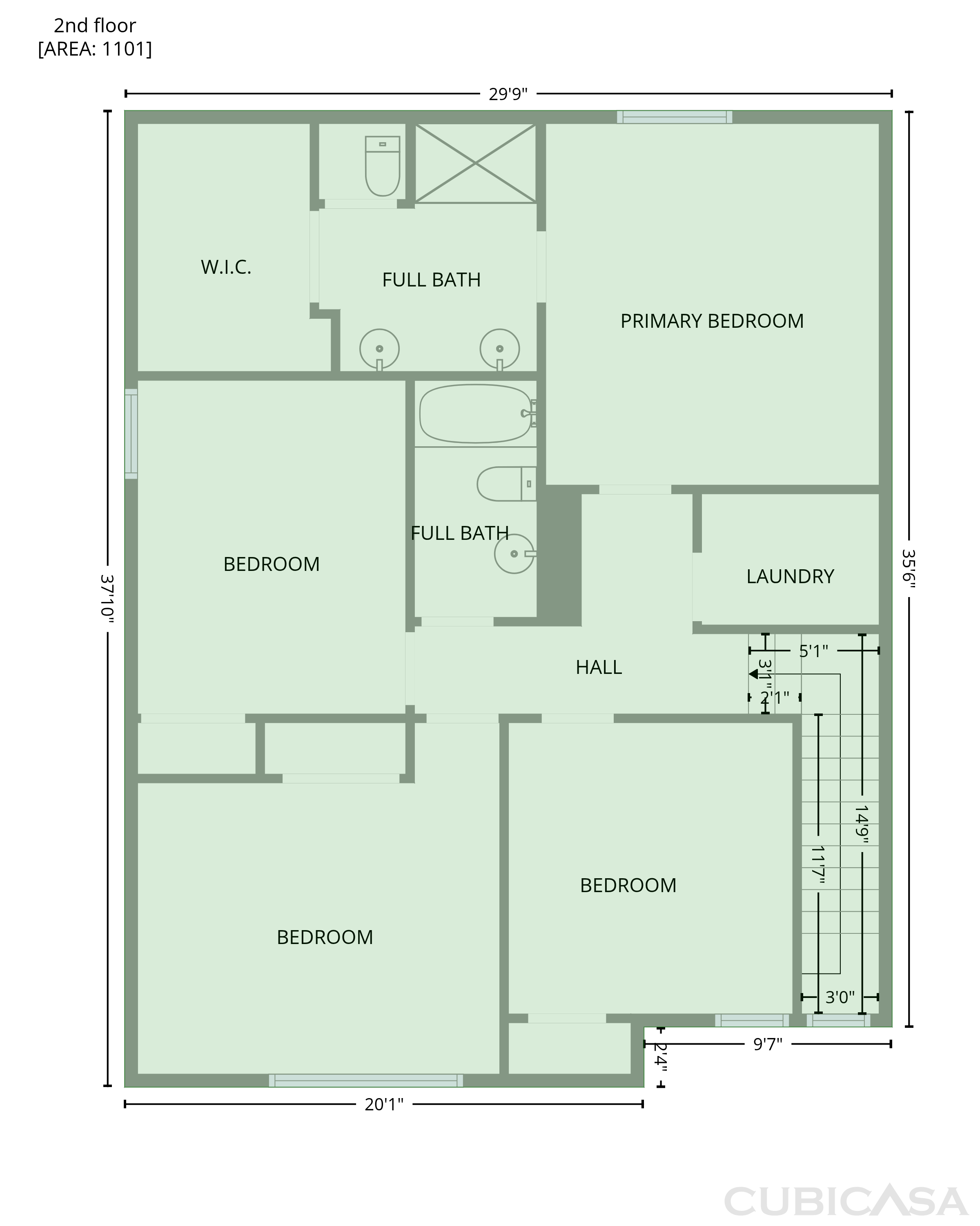 Second Floor of 145 Hunts Mill Cir, Griffin, GA