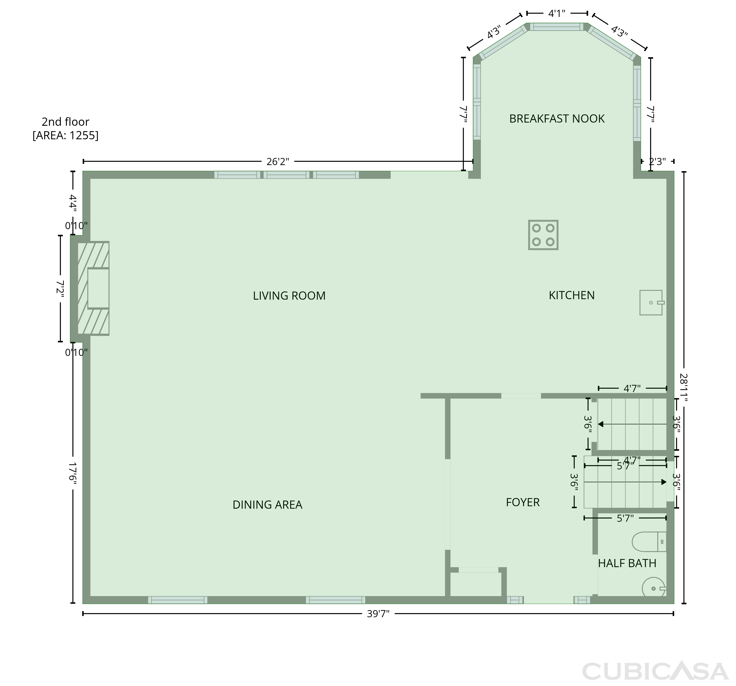 Third Floor of 2770 Burtz Dr, Marietta, GA