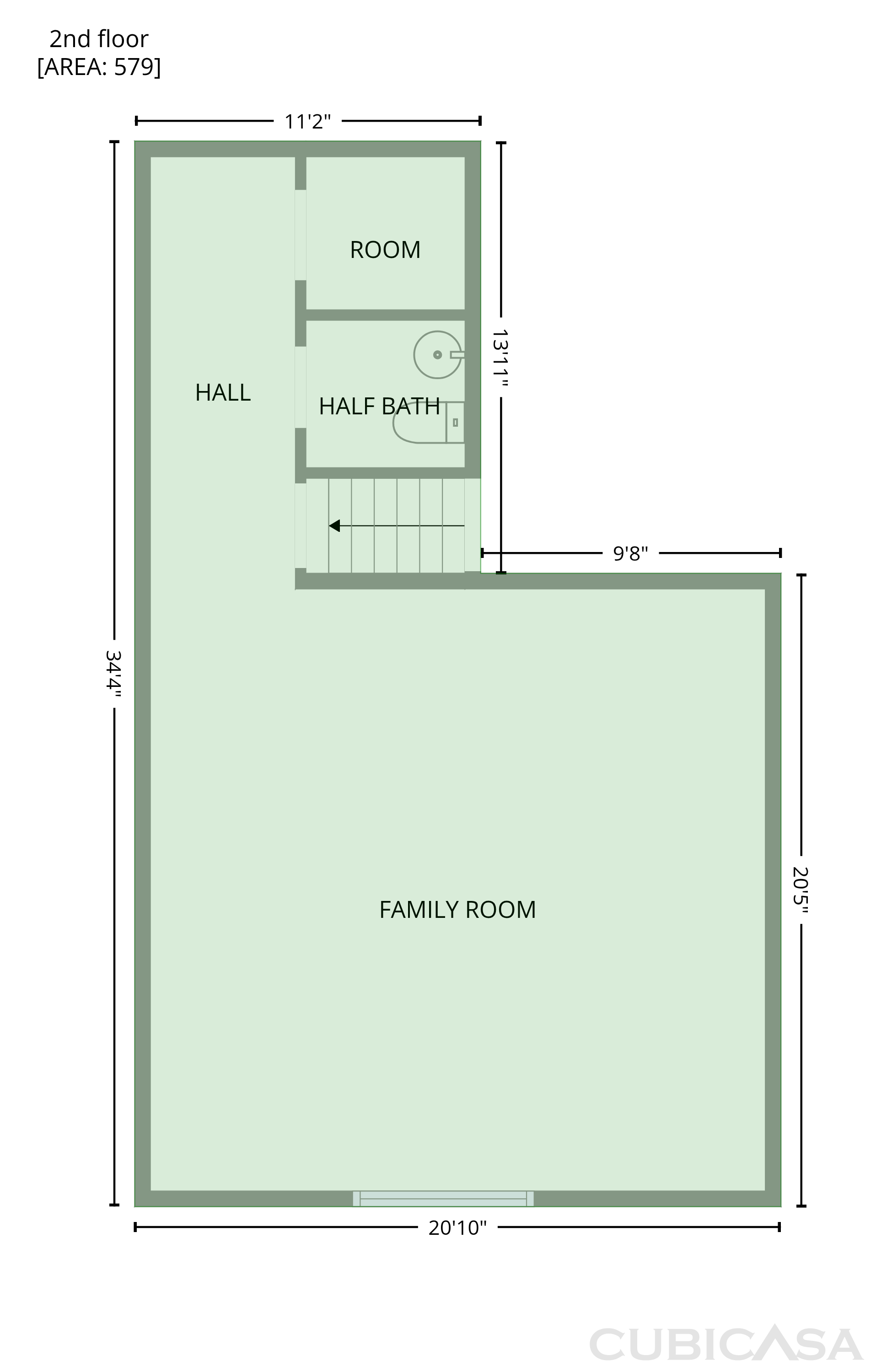Second Floor of 353 Chestnut Grove Ct, Clarksville, TN