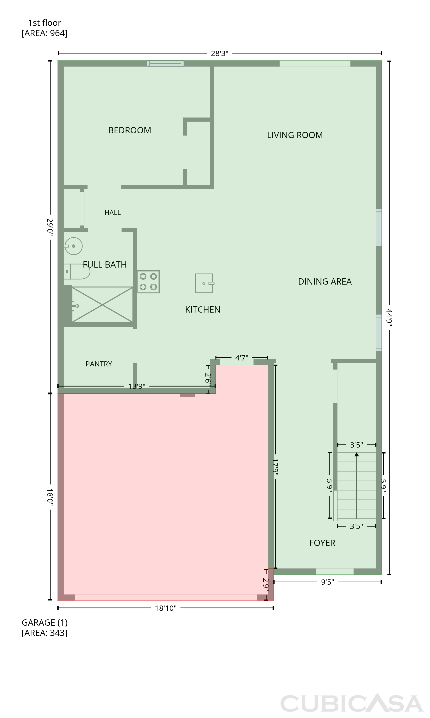 Main Floor of 3074 Timber Hawk Cir, Ocoee, FL