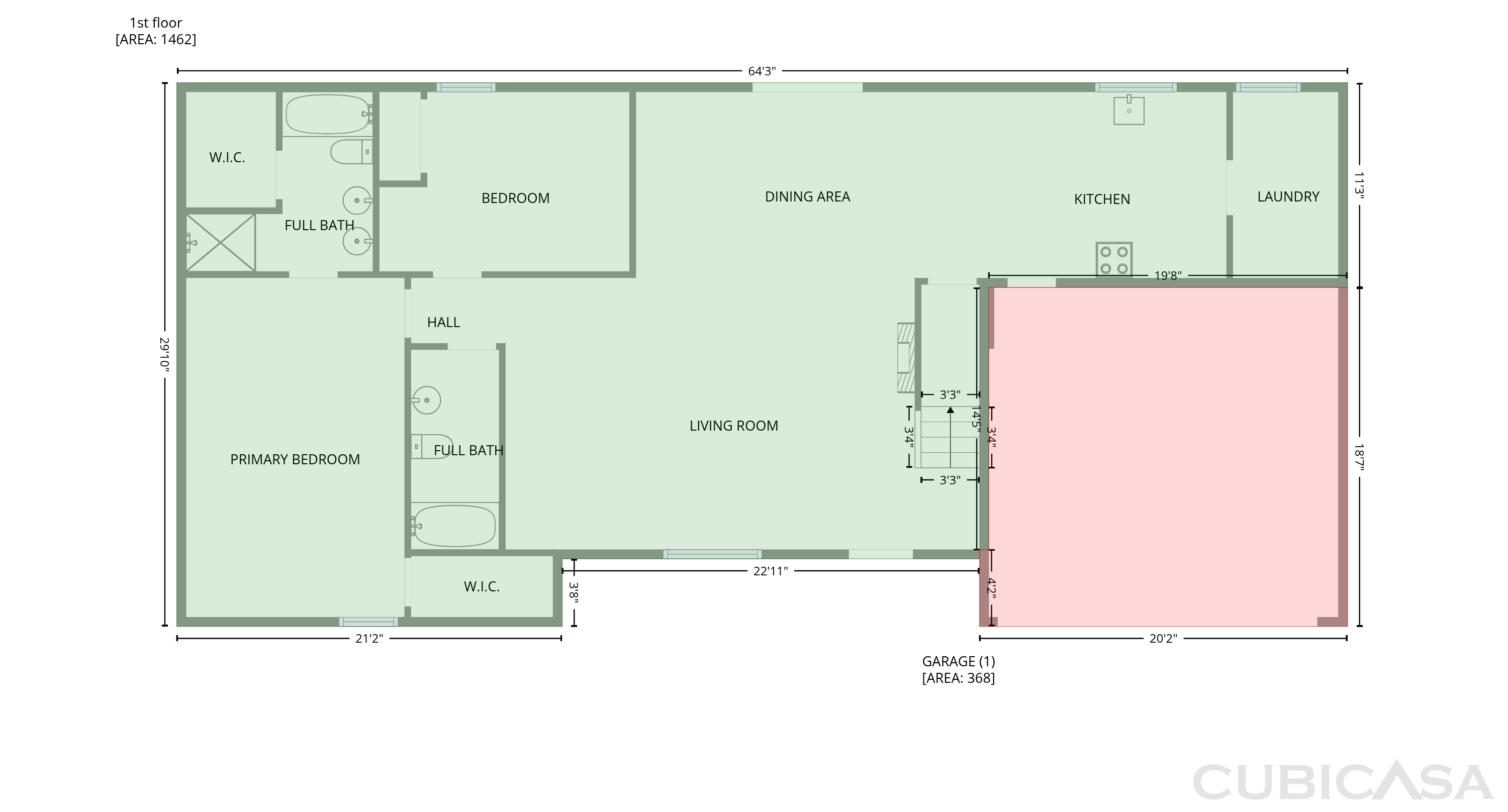 Main Floor of 188 David Reed Dr, Munford, TN