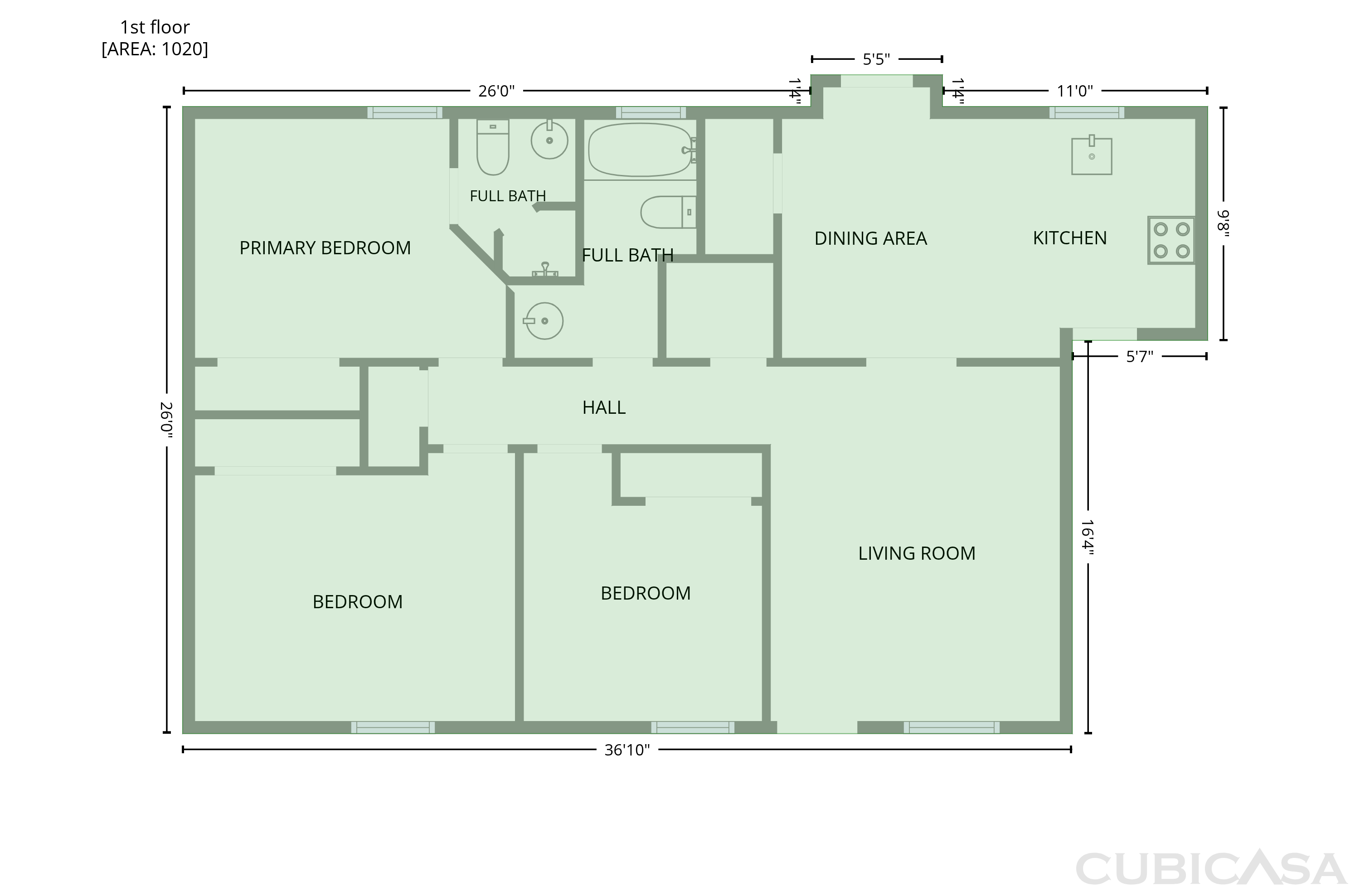 Main Floor of 1627 Catoe Rd, Lancaster, SC