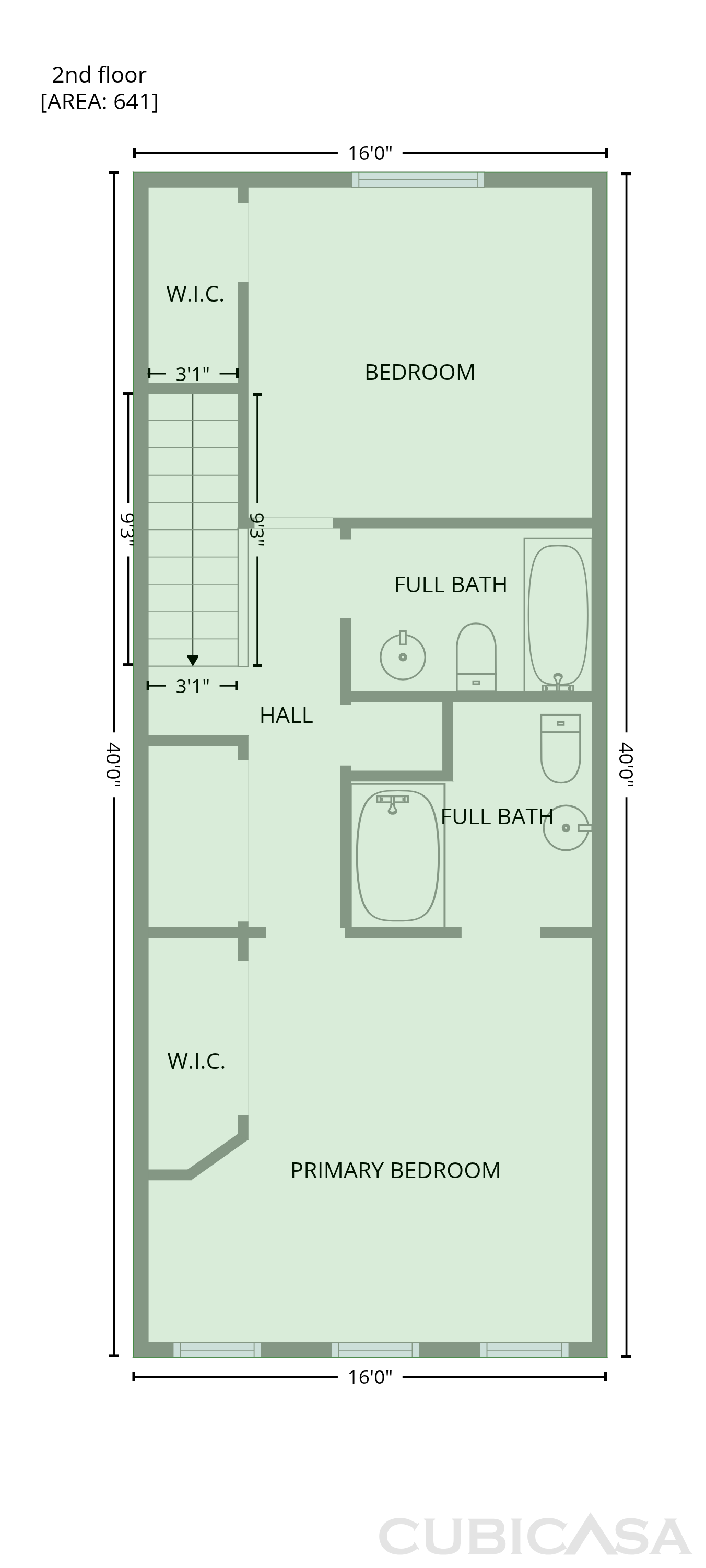 Second Floor of 7839 Spungold St, Raleigh, NC