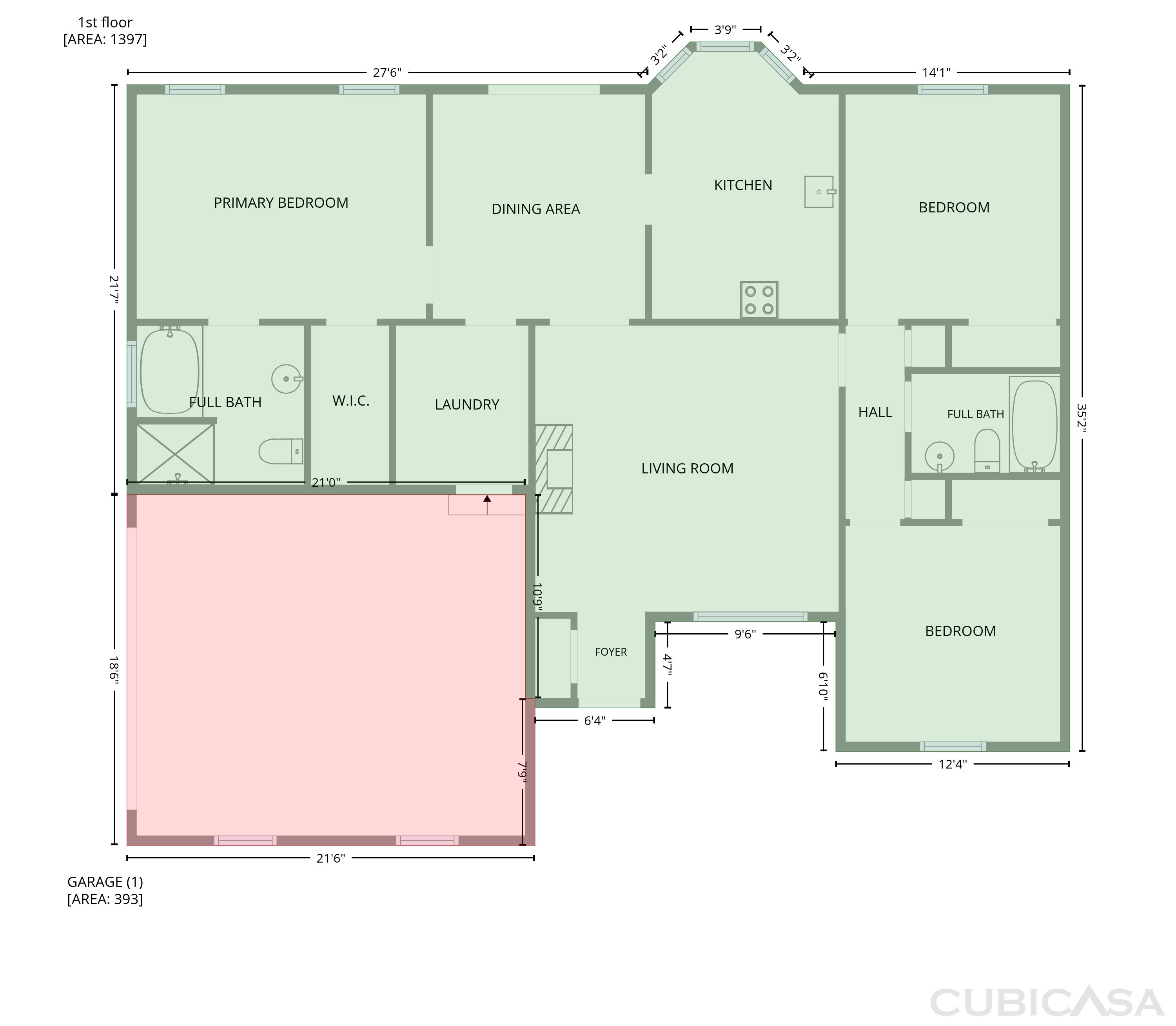 Main Floor of 103 Saddlebrook Ct, Lagrange, GA