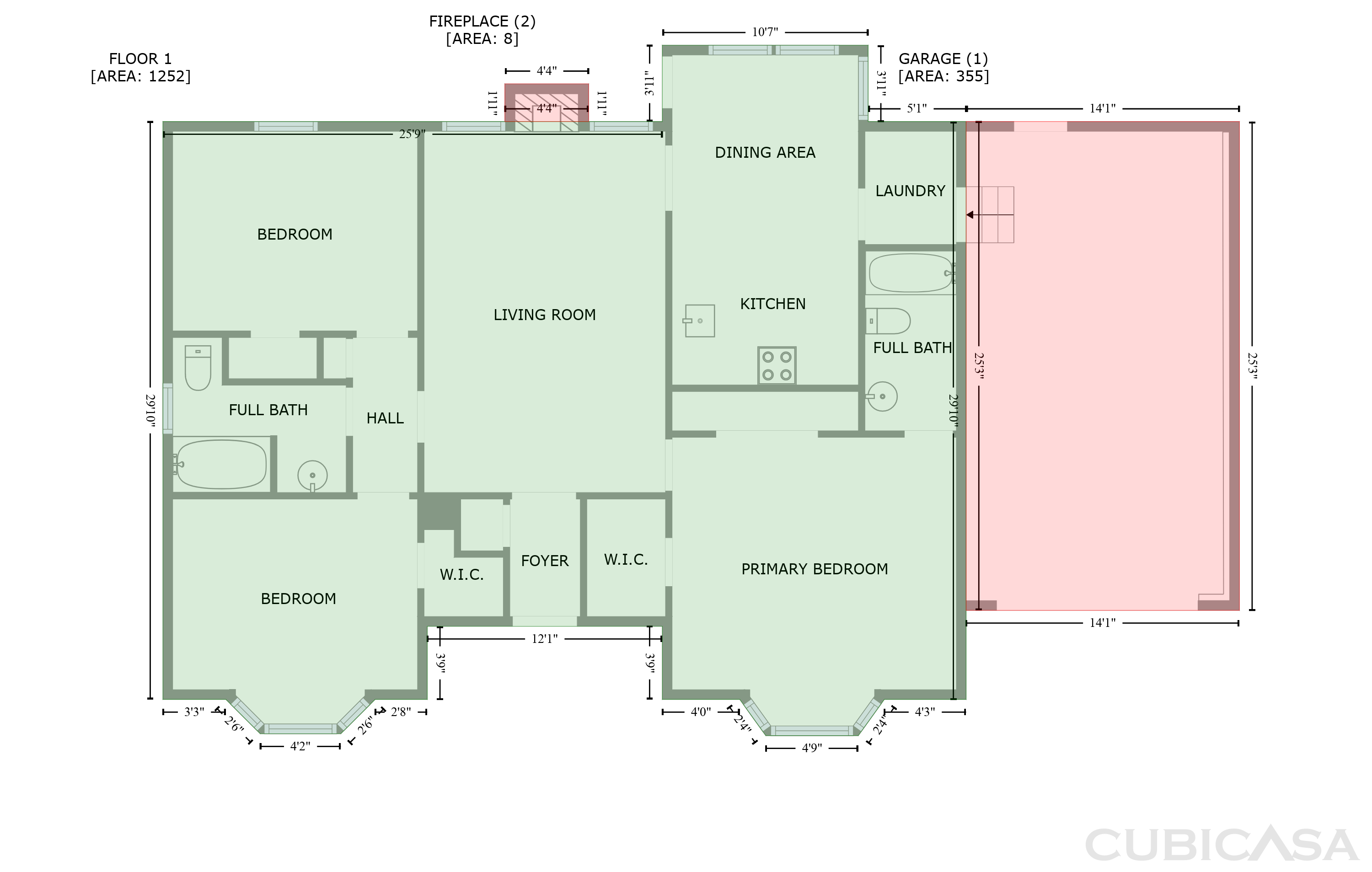 Main Floor of 1317 Sonja Dr, Clarksville, TN