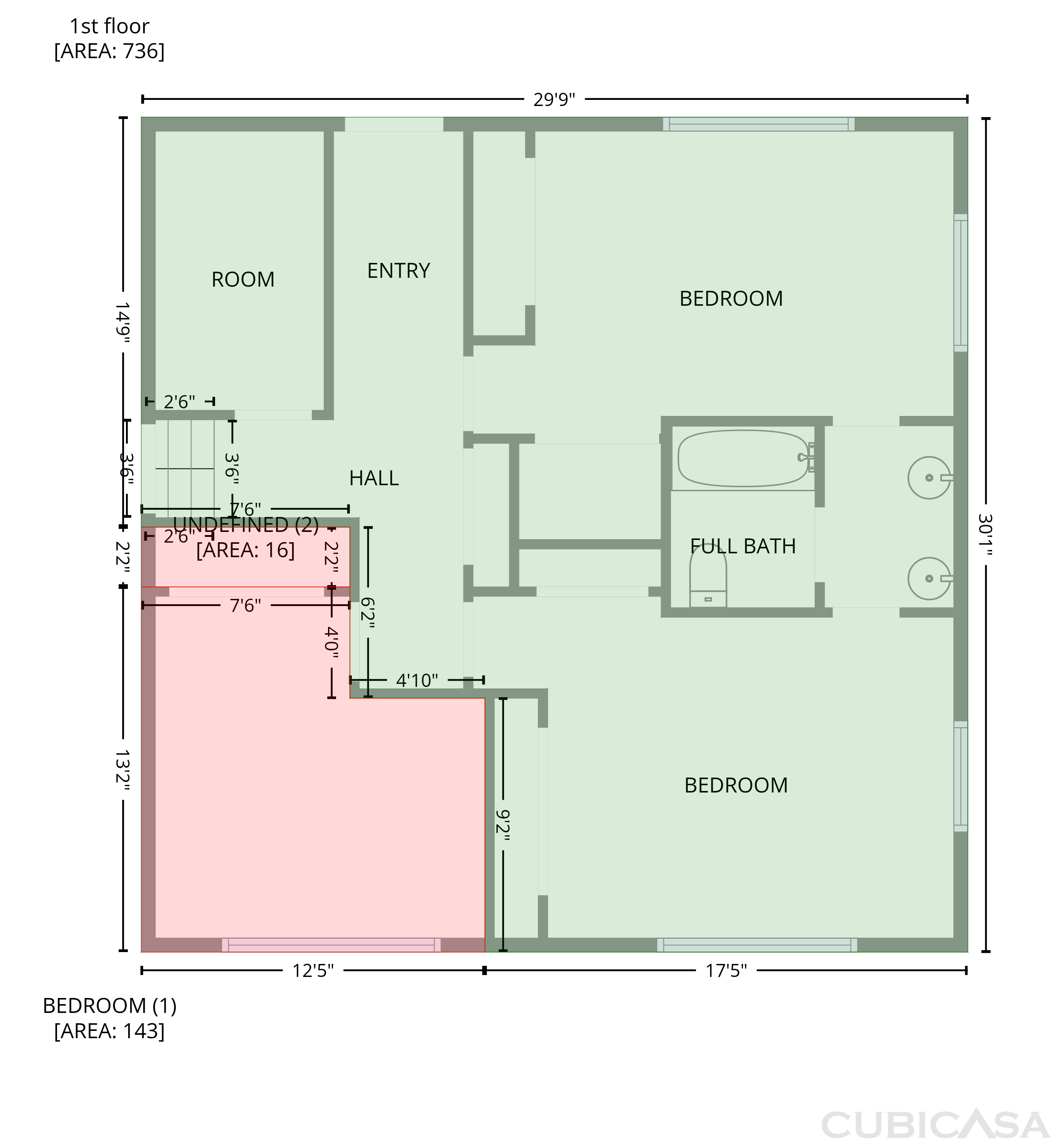 Main Floor of 502 Bradley Ave, Bay Minette, AL