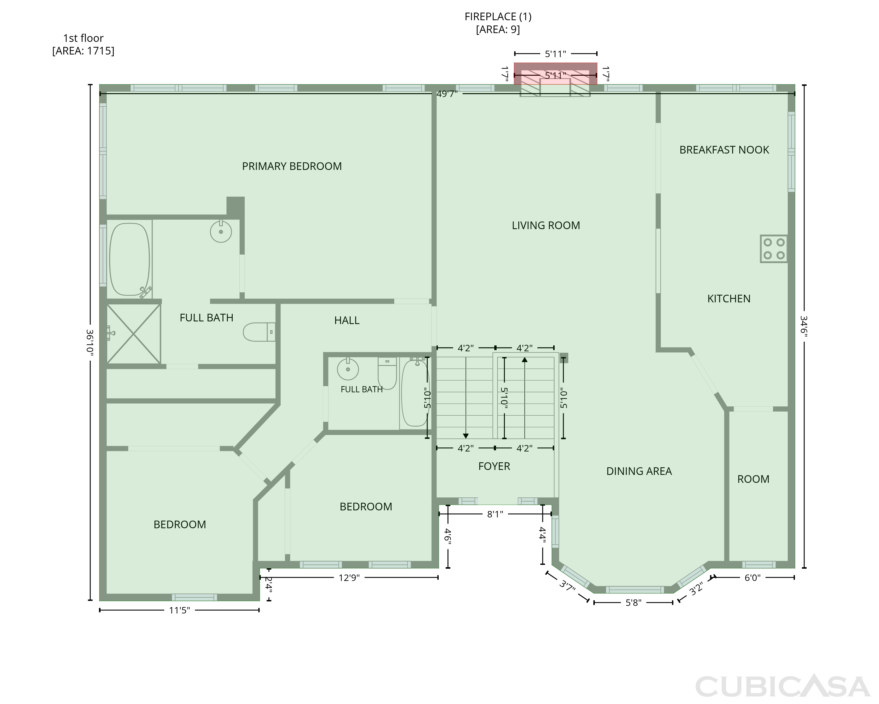 Second Floor of 7830 Mosswood Ln, Gainesville, GA