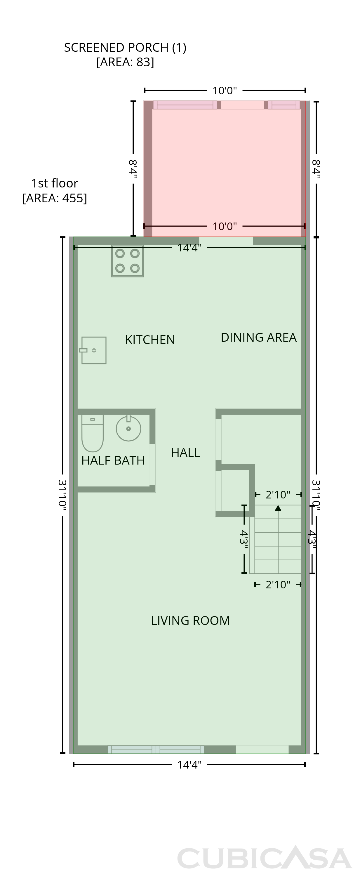 Main Floor of 1810 Mepkin Rd, Charleston, SC