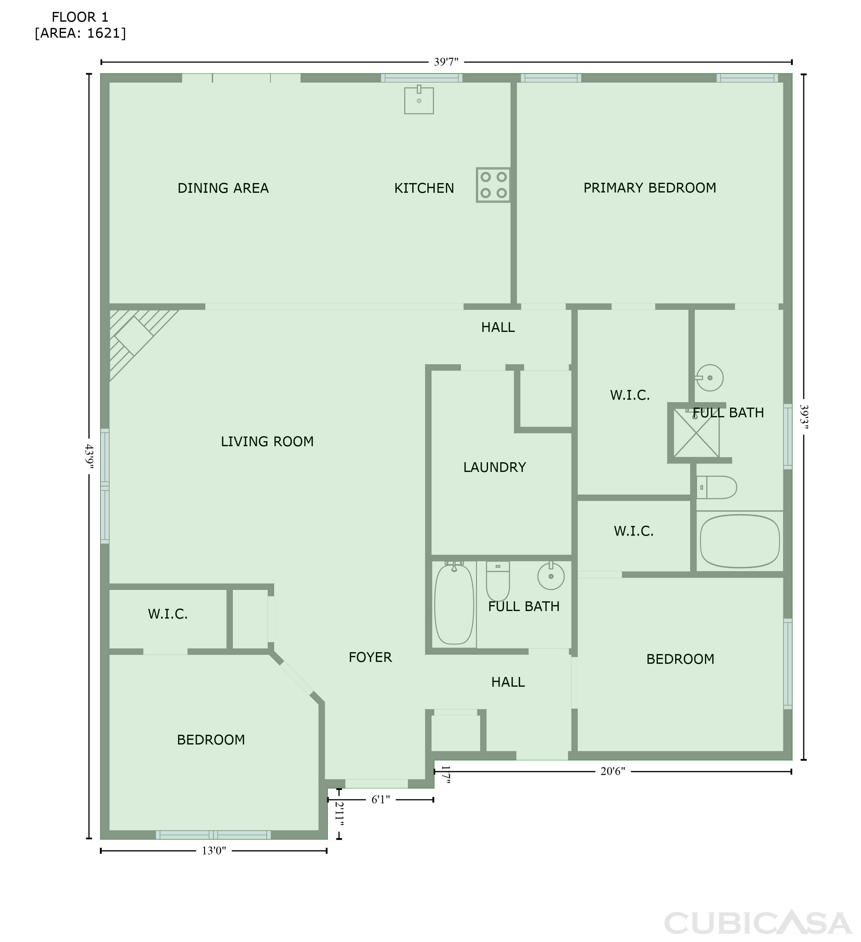 Main Floor of 2042 Lake Trail Dr, Heartland, TX