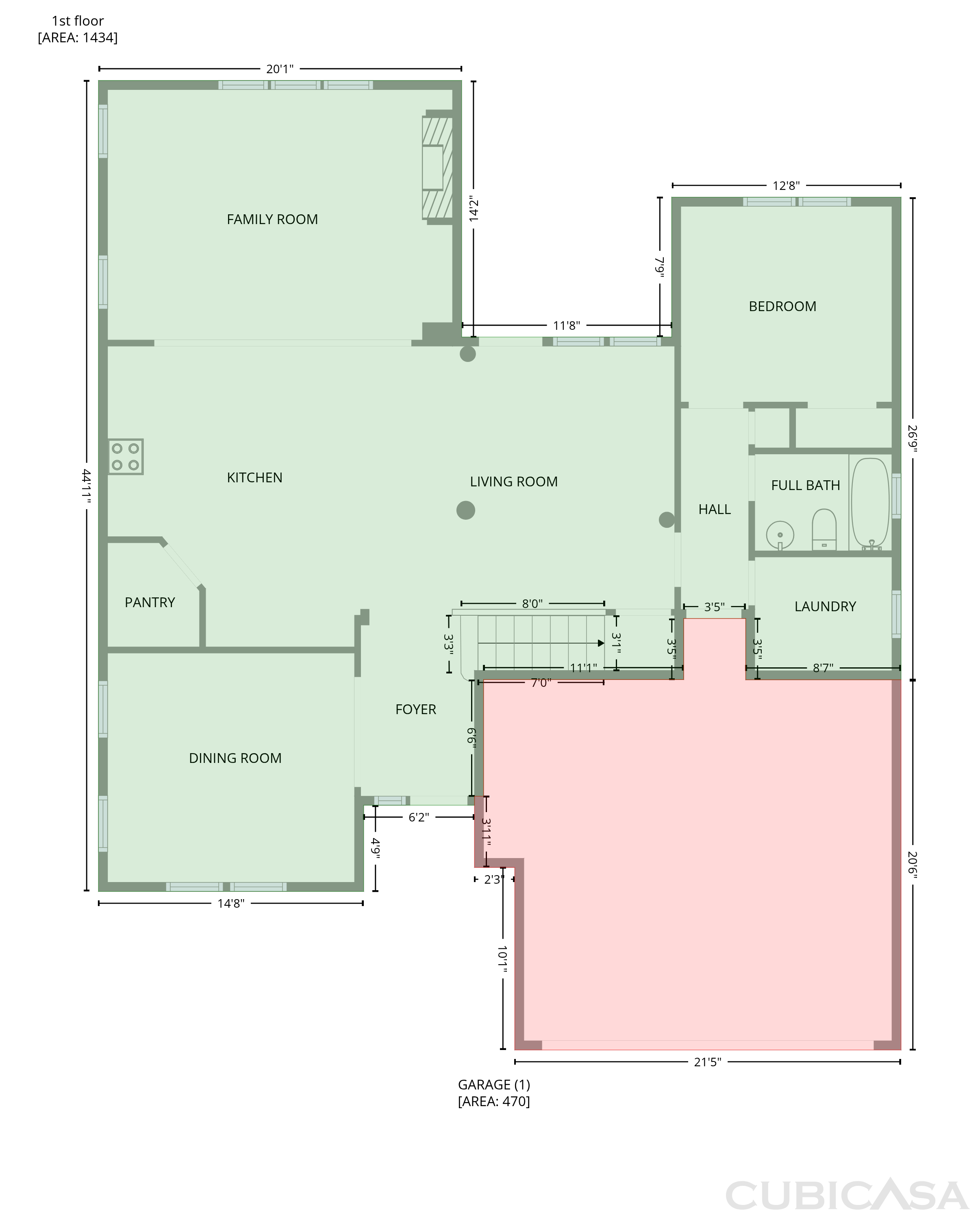 Main Floor of 9696 Ravenscroft Ln NW, Concord, NC