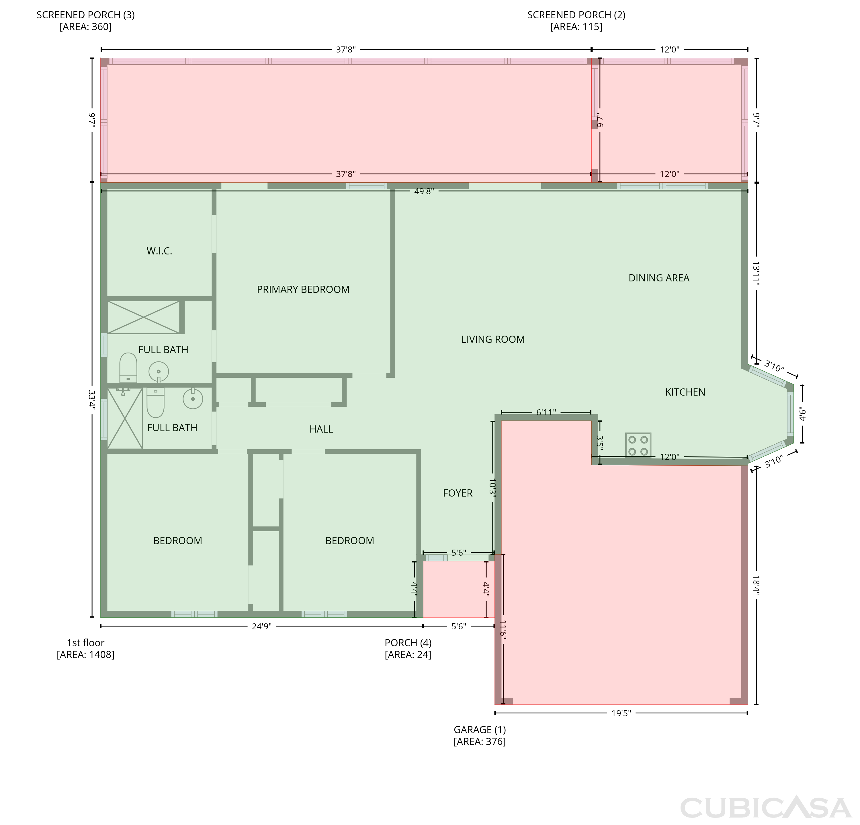 Main Floor of 4614 Zoltan Dr, Titusville, FL