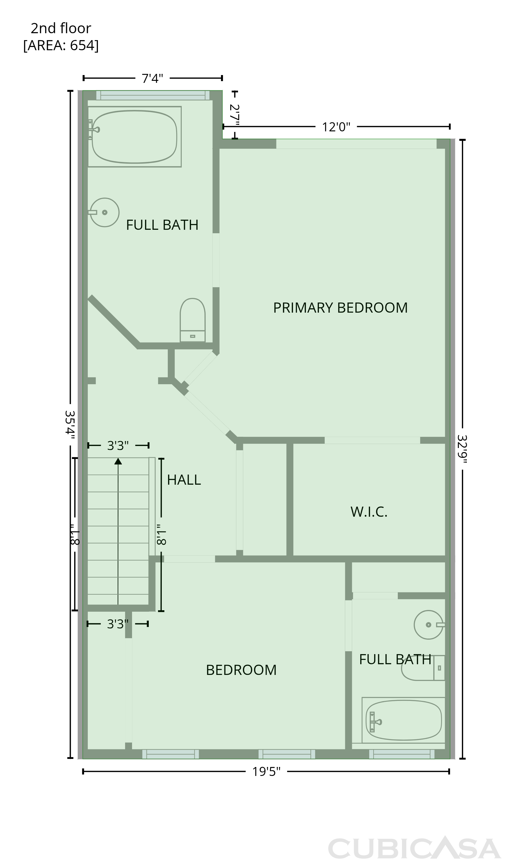 Second Floor of 3271 Tennington Pl, Lawrenceville, GA