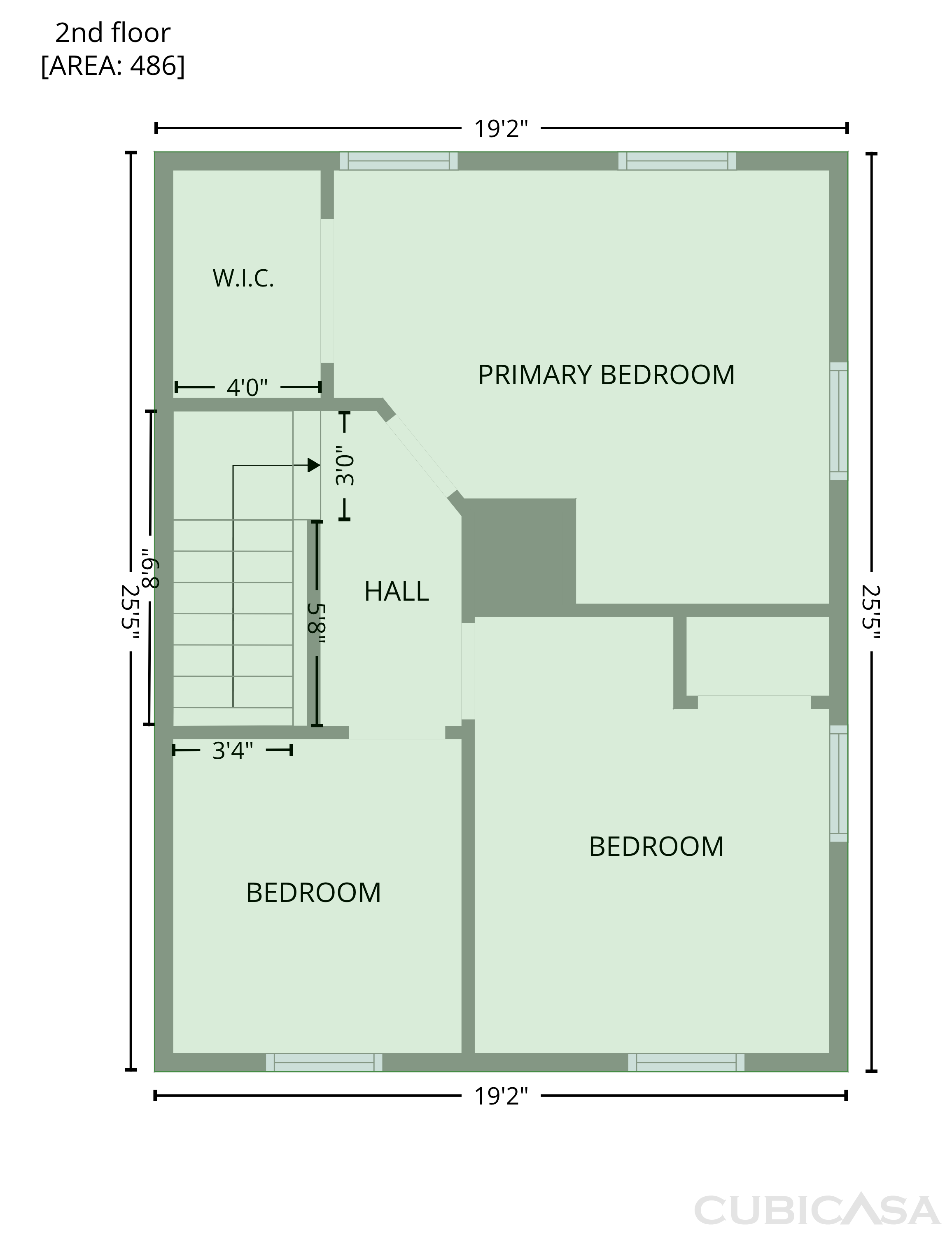 Second Floor of 94 S 21st Ave, Manville, NJ