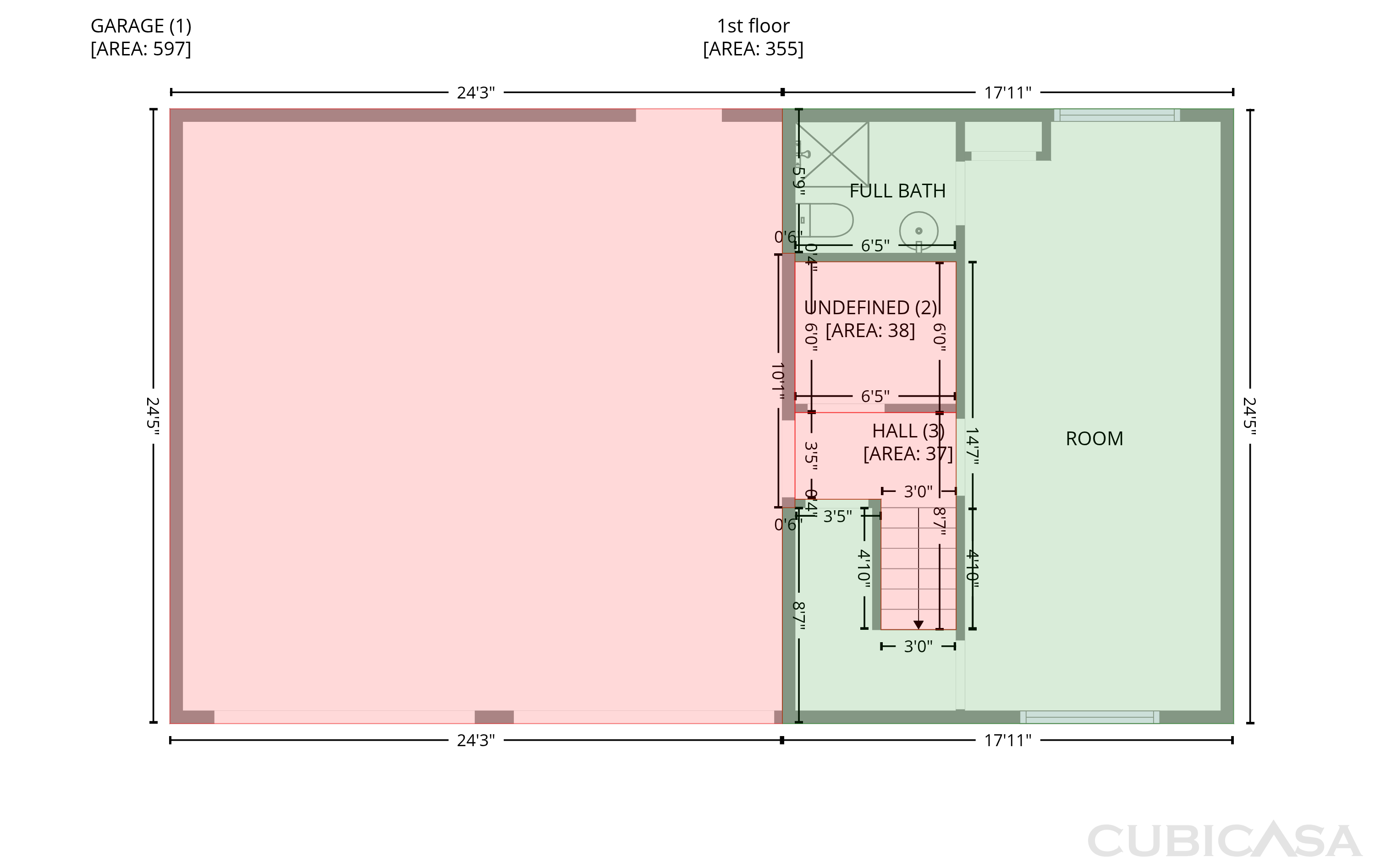 Main Floor of 4967 McKinley Dr, Lula, GA