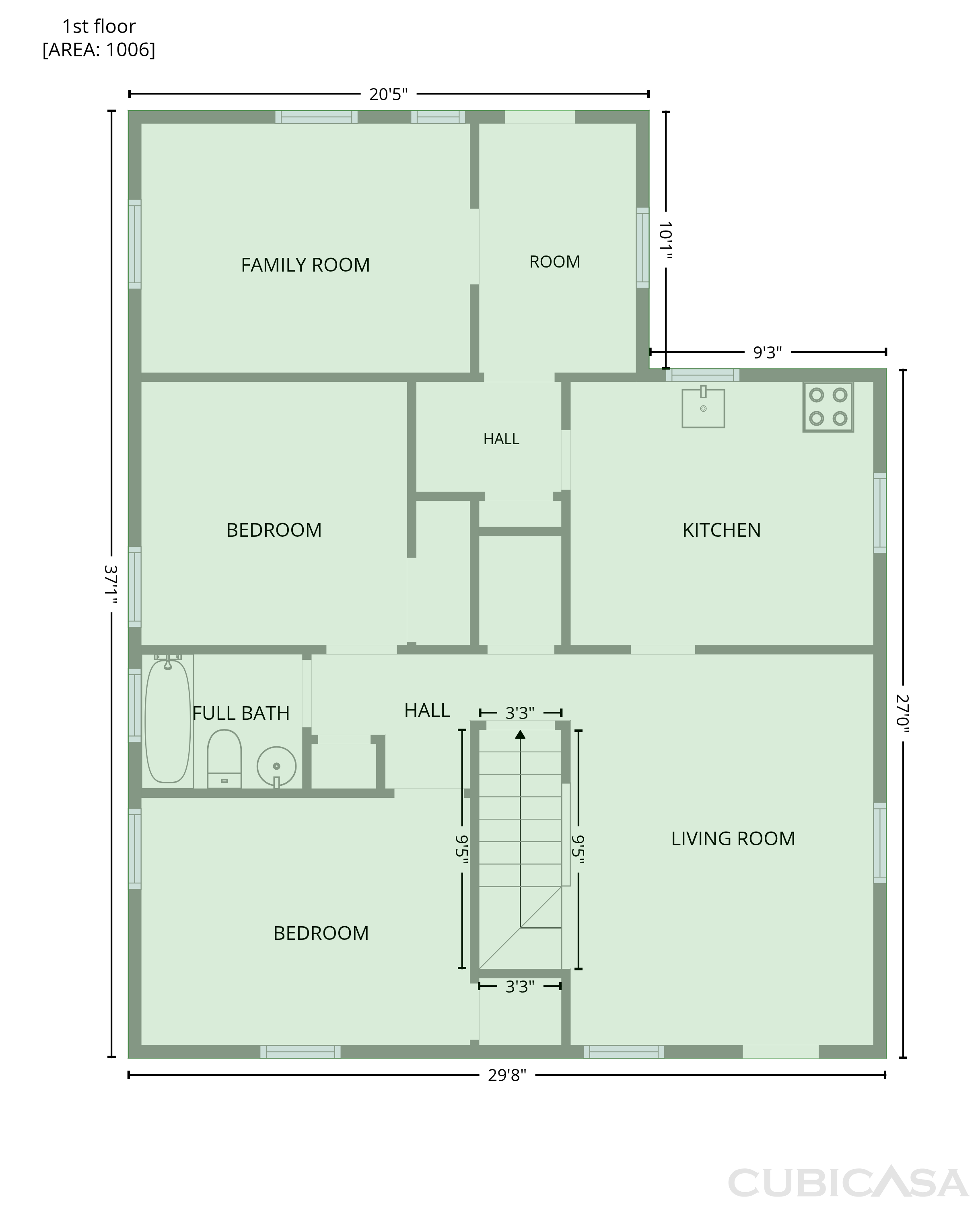 Second Floor of 9713 52nd Ave, College Park, MD