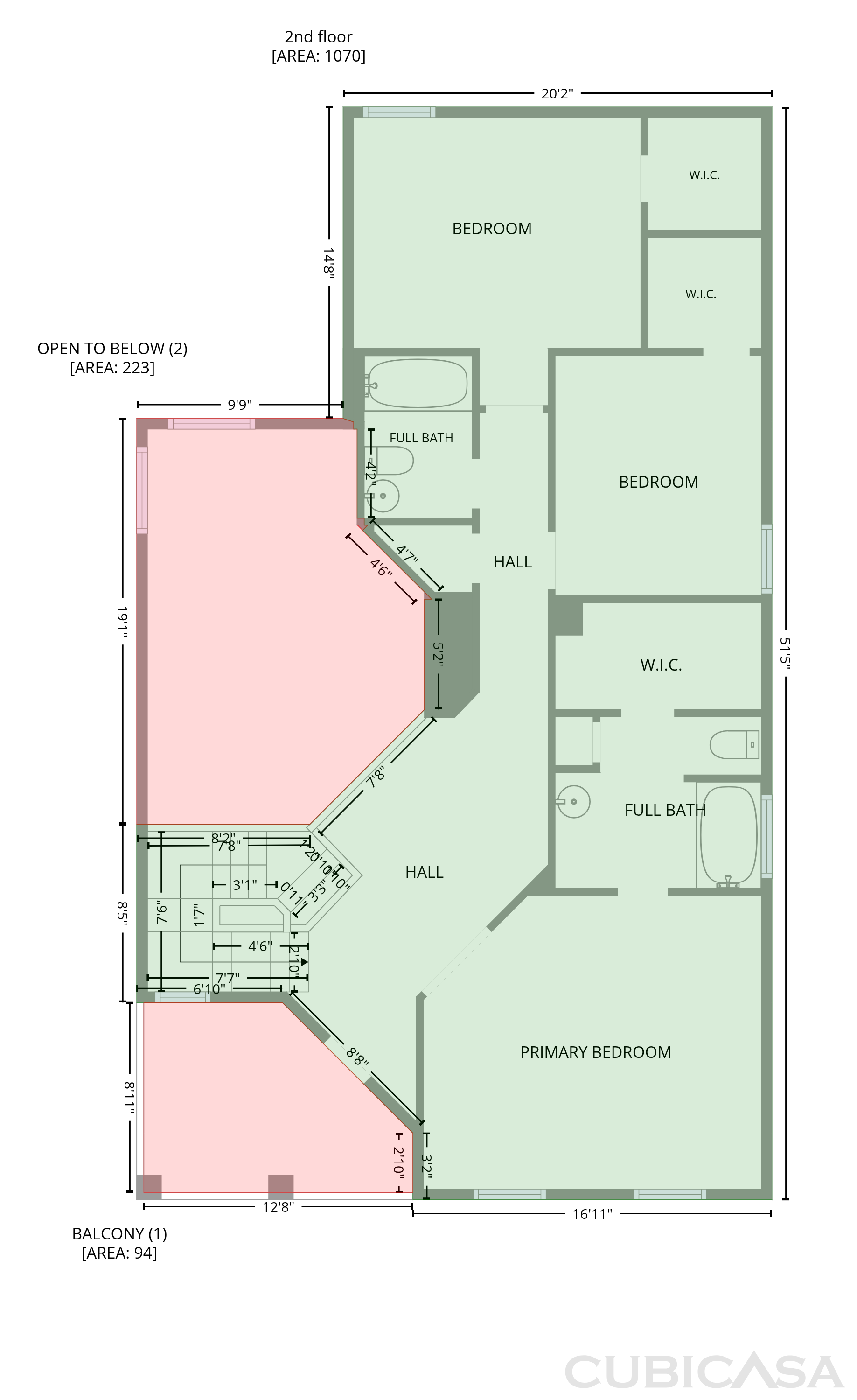 Second Floor of 1414 Kingston Pl, Providence Village, TX