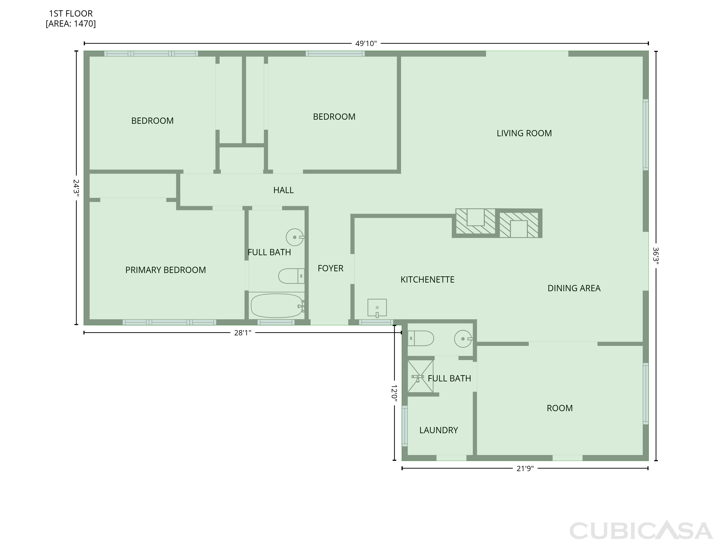 Main Floor of 3010 Country Club Dr, Reedsport, OR