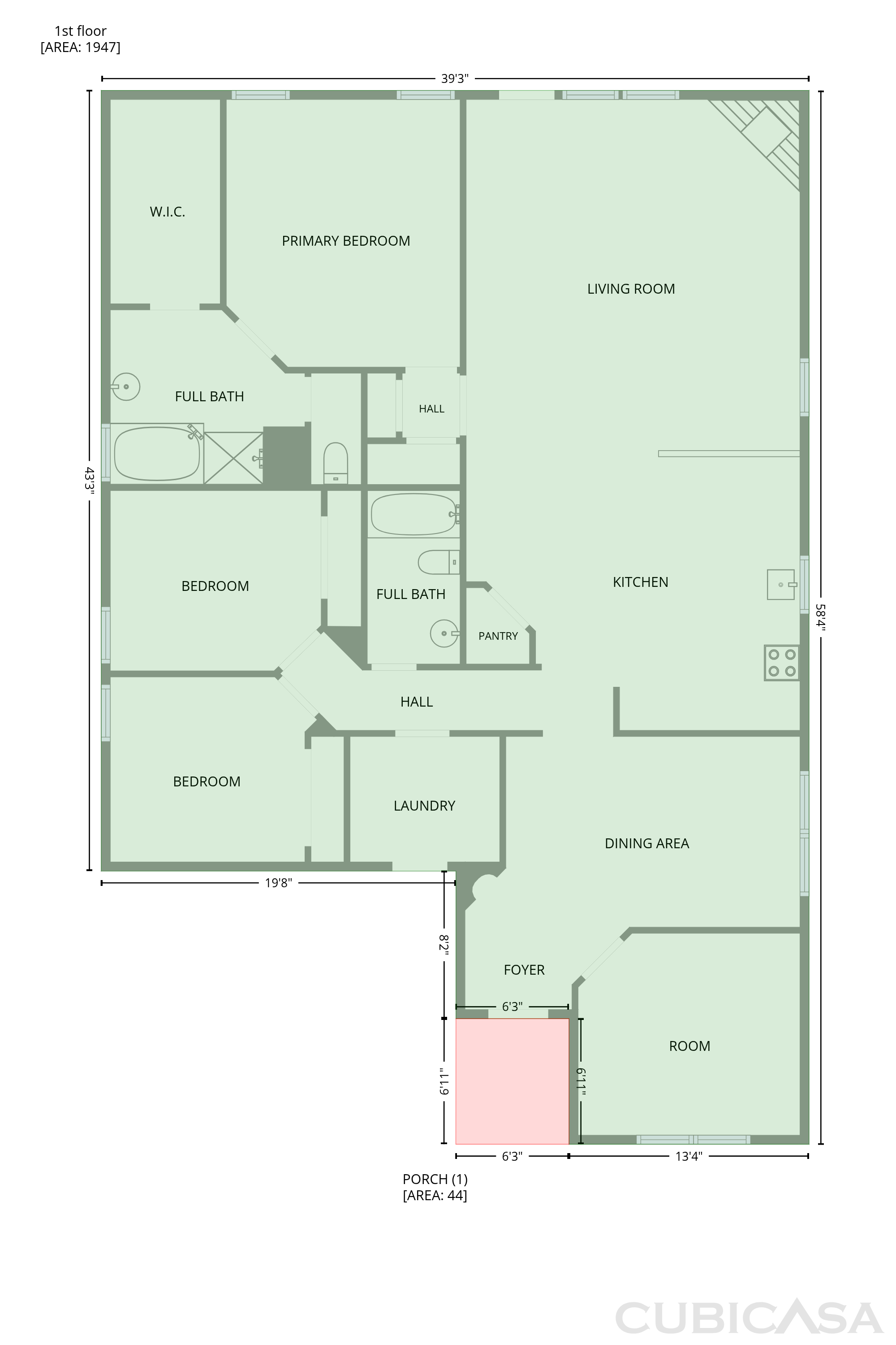 Main Floor of 3400 Founders Way, Melissa, TX