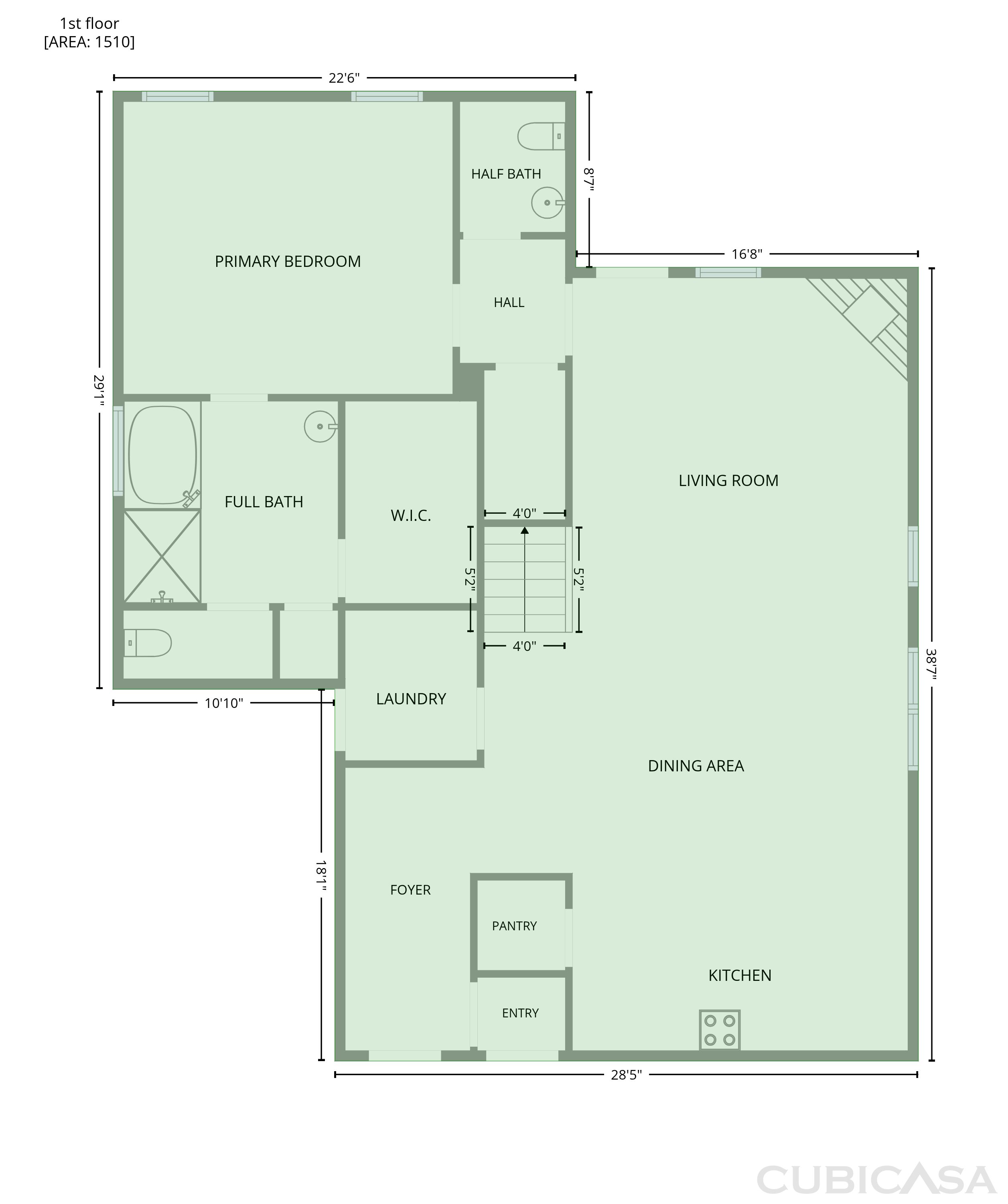 Main Floor of 2929 Log Cabin Dr, Celina, TX