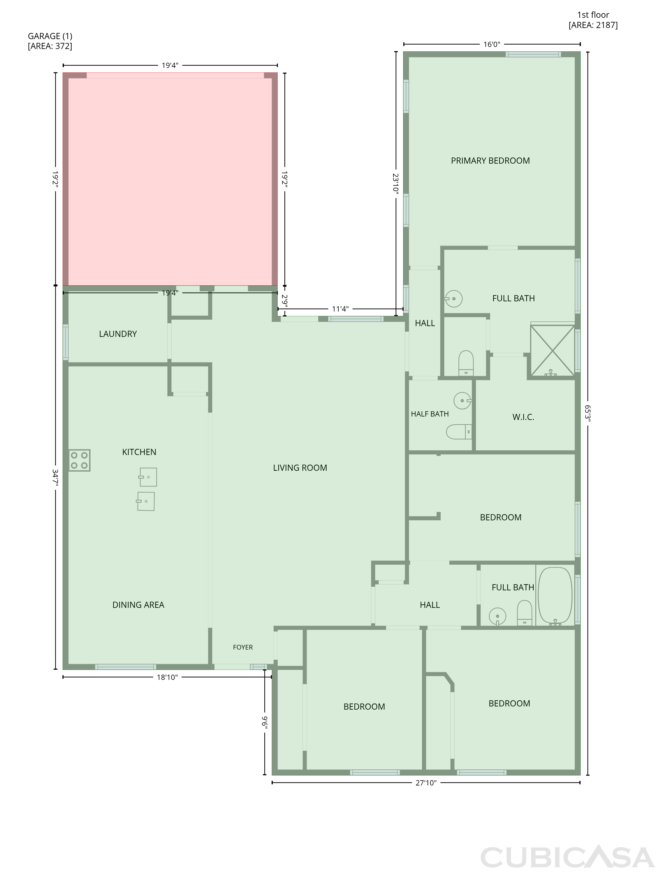 Main Floor of 2801 Maria Casas St, El Paso, TX
