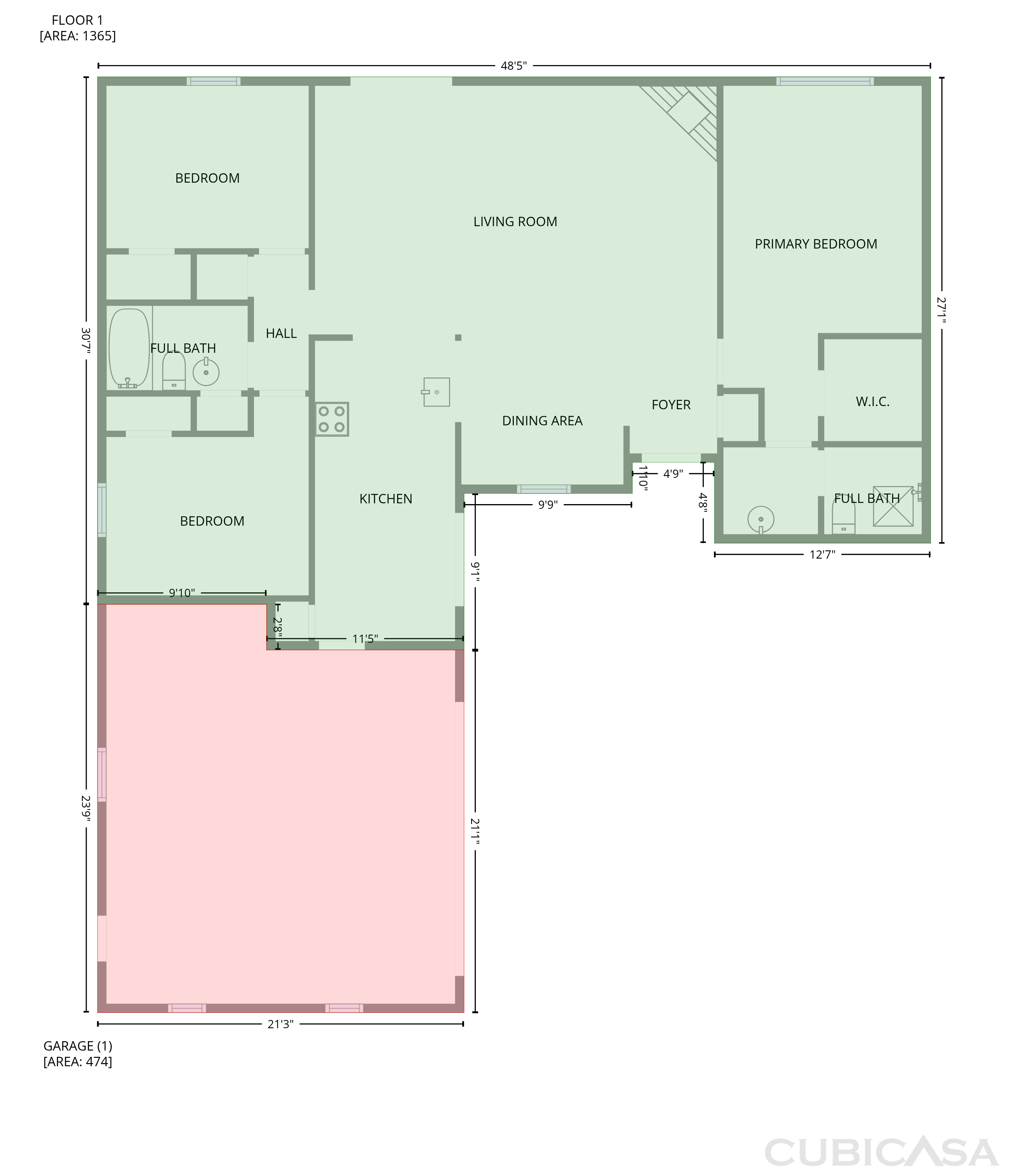 Main Floor of 2440 Deloach Ln, Jacksonville, FL