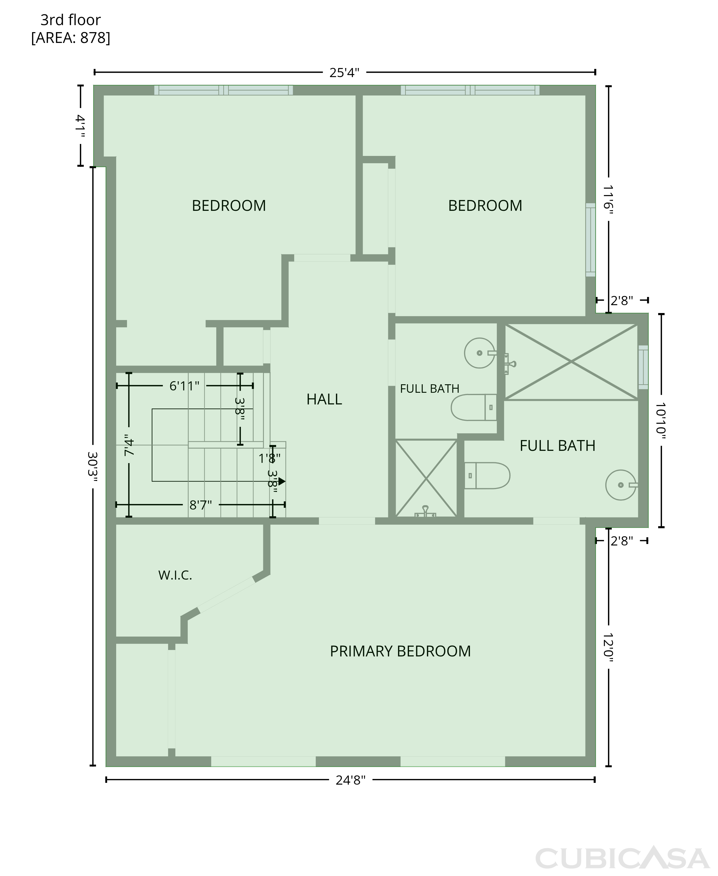 Floor 6 of 6112 Pinehurst Dr, Nashville, TN