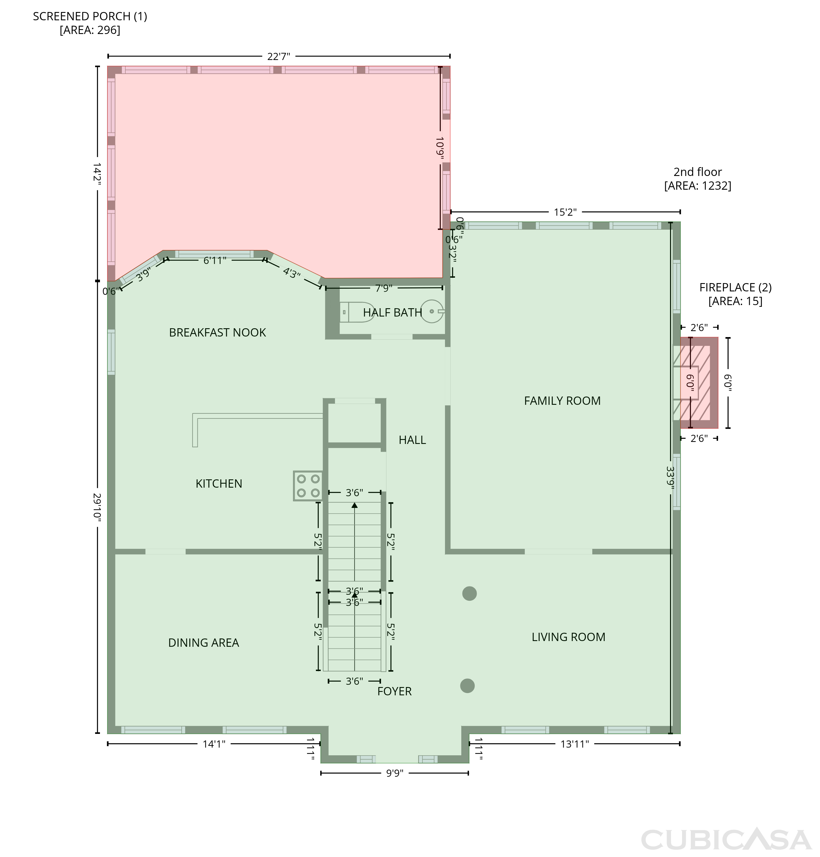 Second Floor of 1370 Providence Dr, Lawrenceville, GA