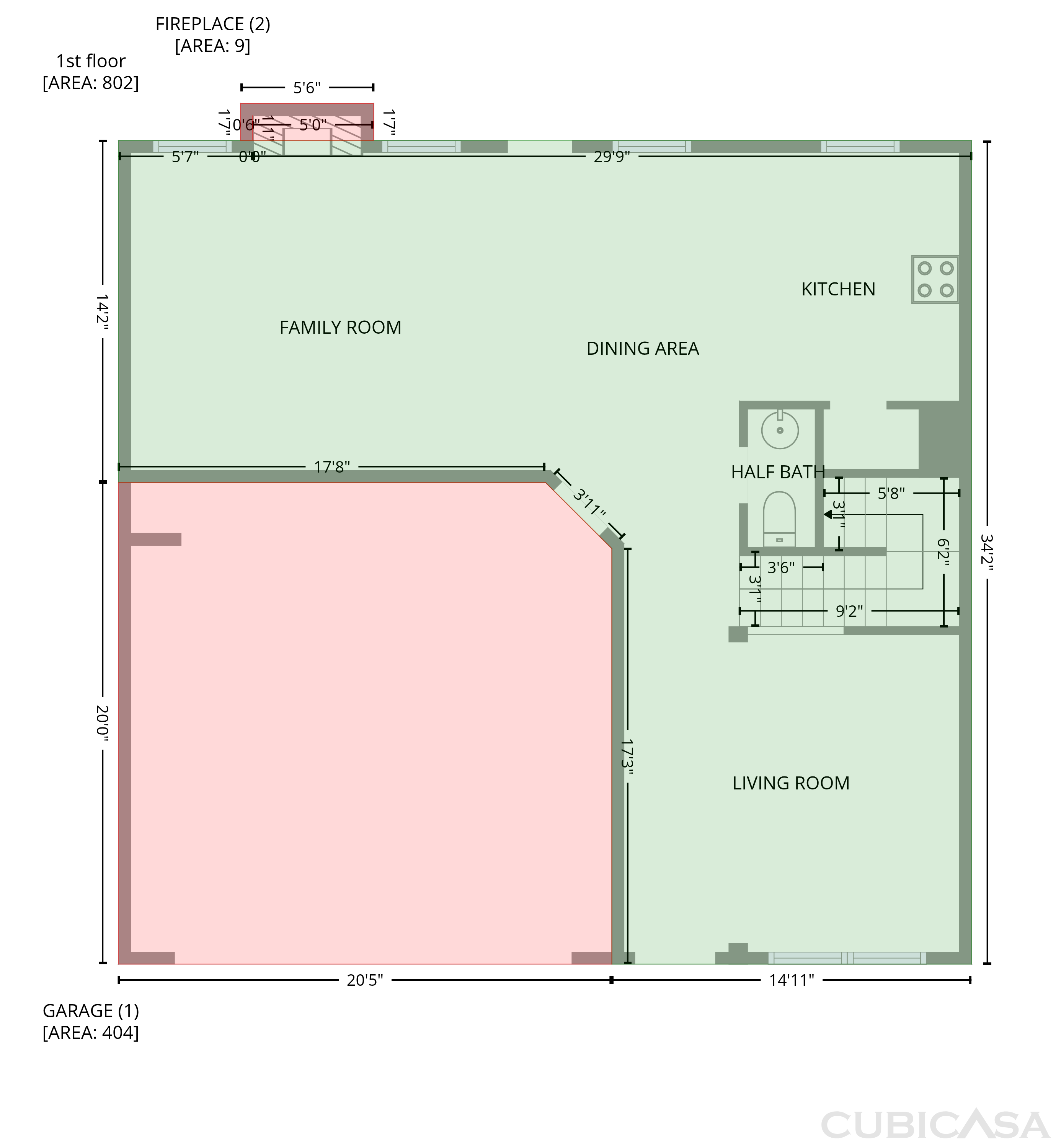 Main Floor of 1036 Glenwyck Dr, Braselton, GA