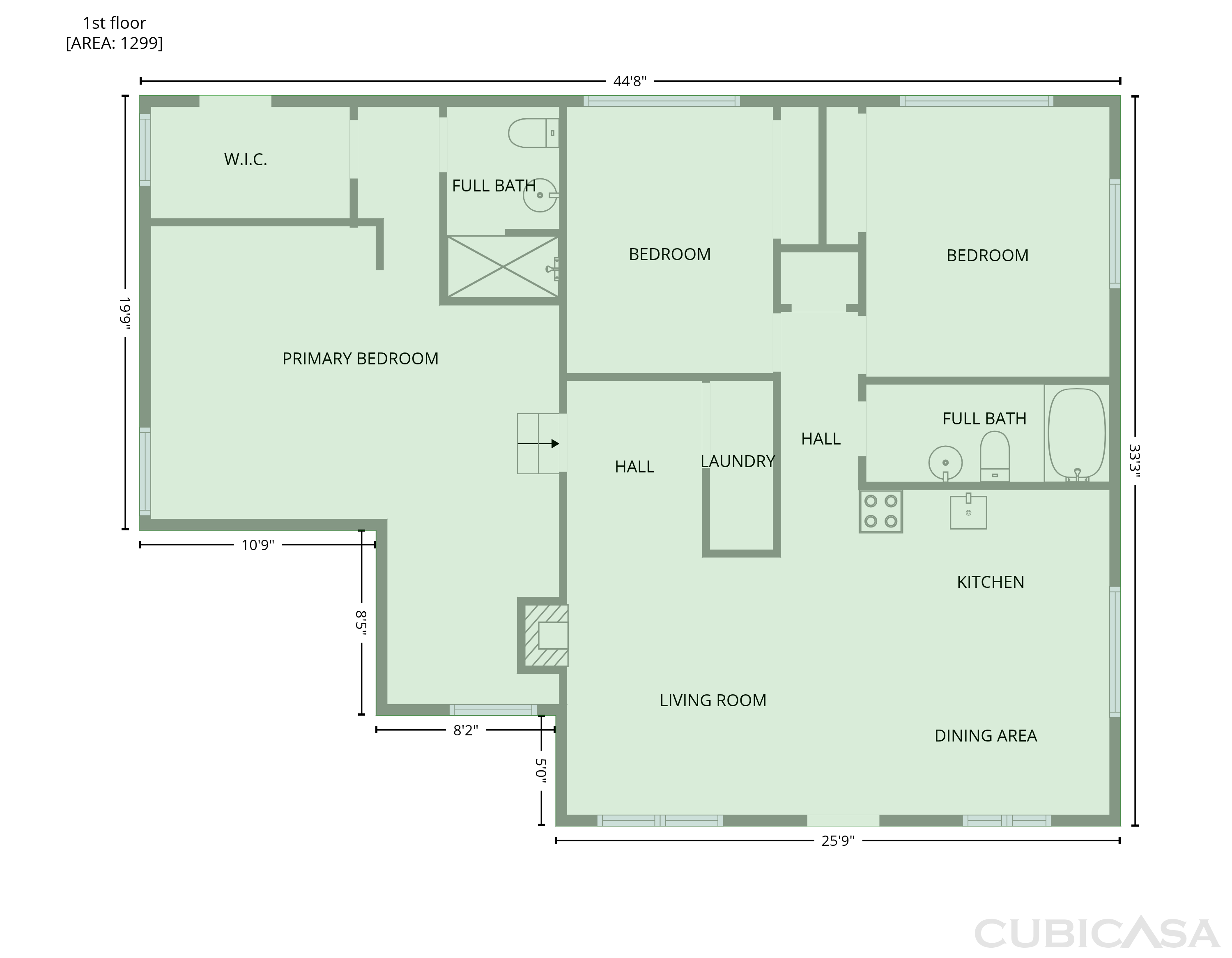 Main Floor of 494 Inlet Ave NW, Ocean Shores, WA