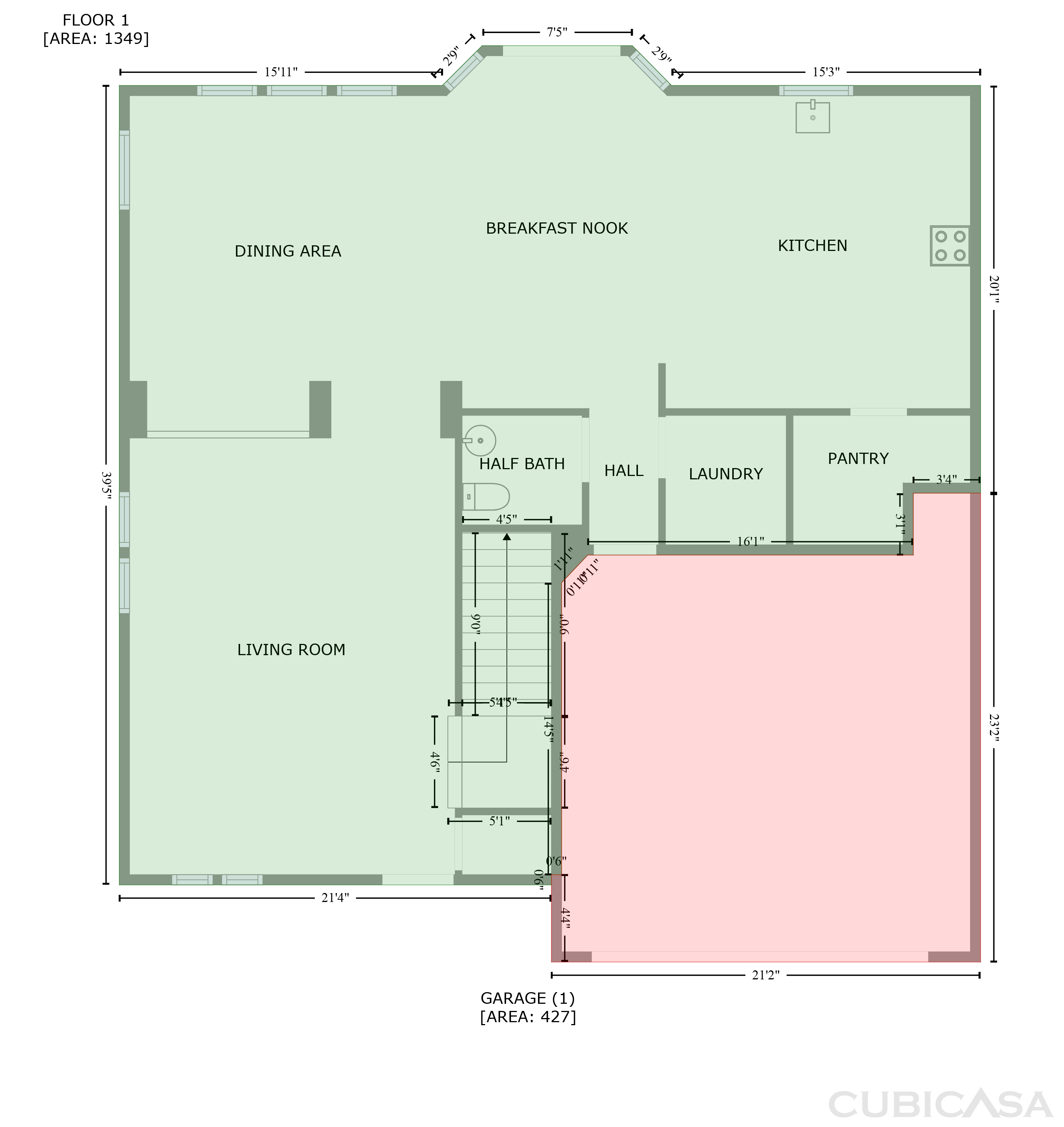 Main Floor of 12330 Deersong Dr, Jacksonville, FL