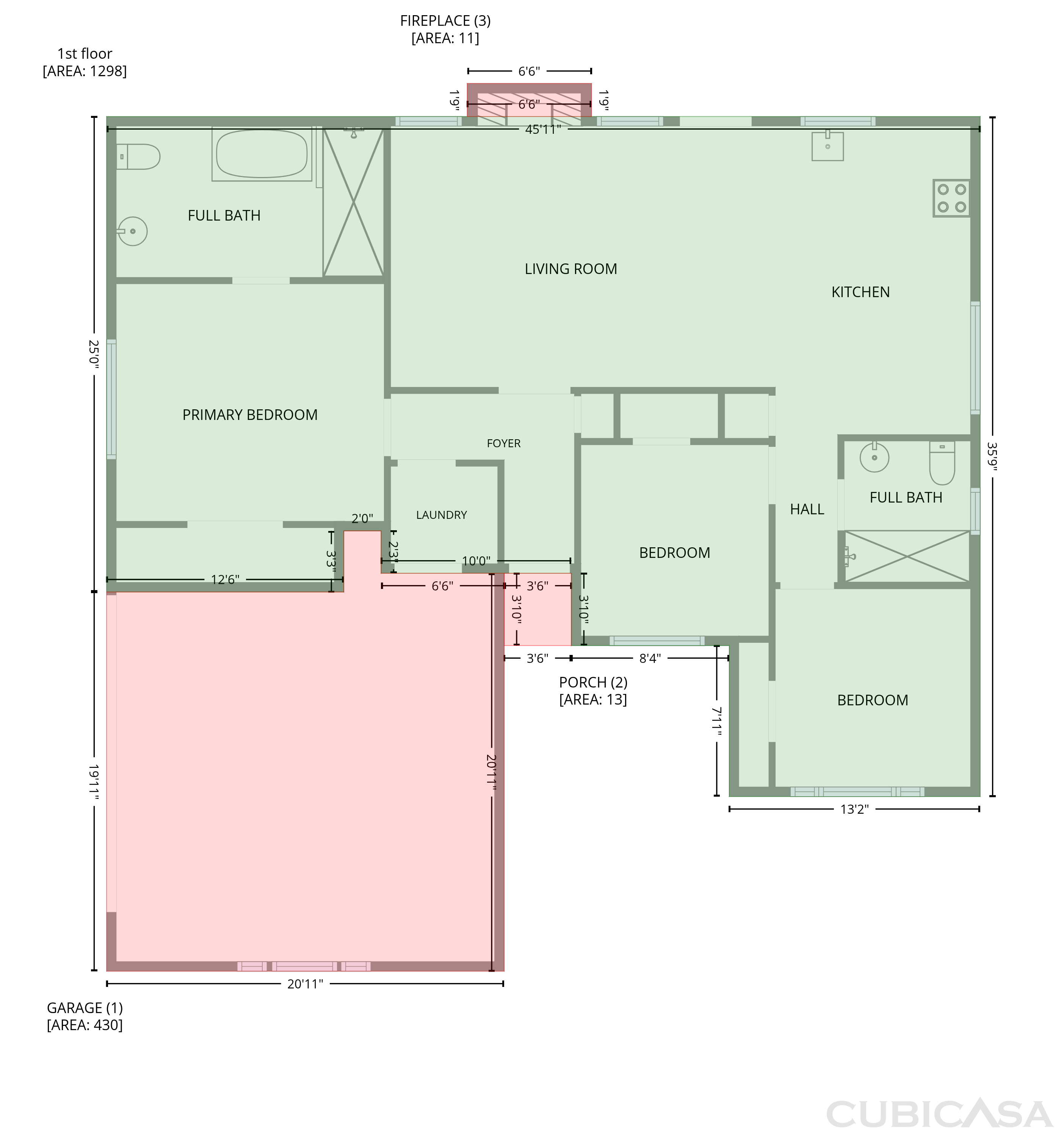 Main Floor of 309 Marshall Creek Rd, Roanoke, TX