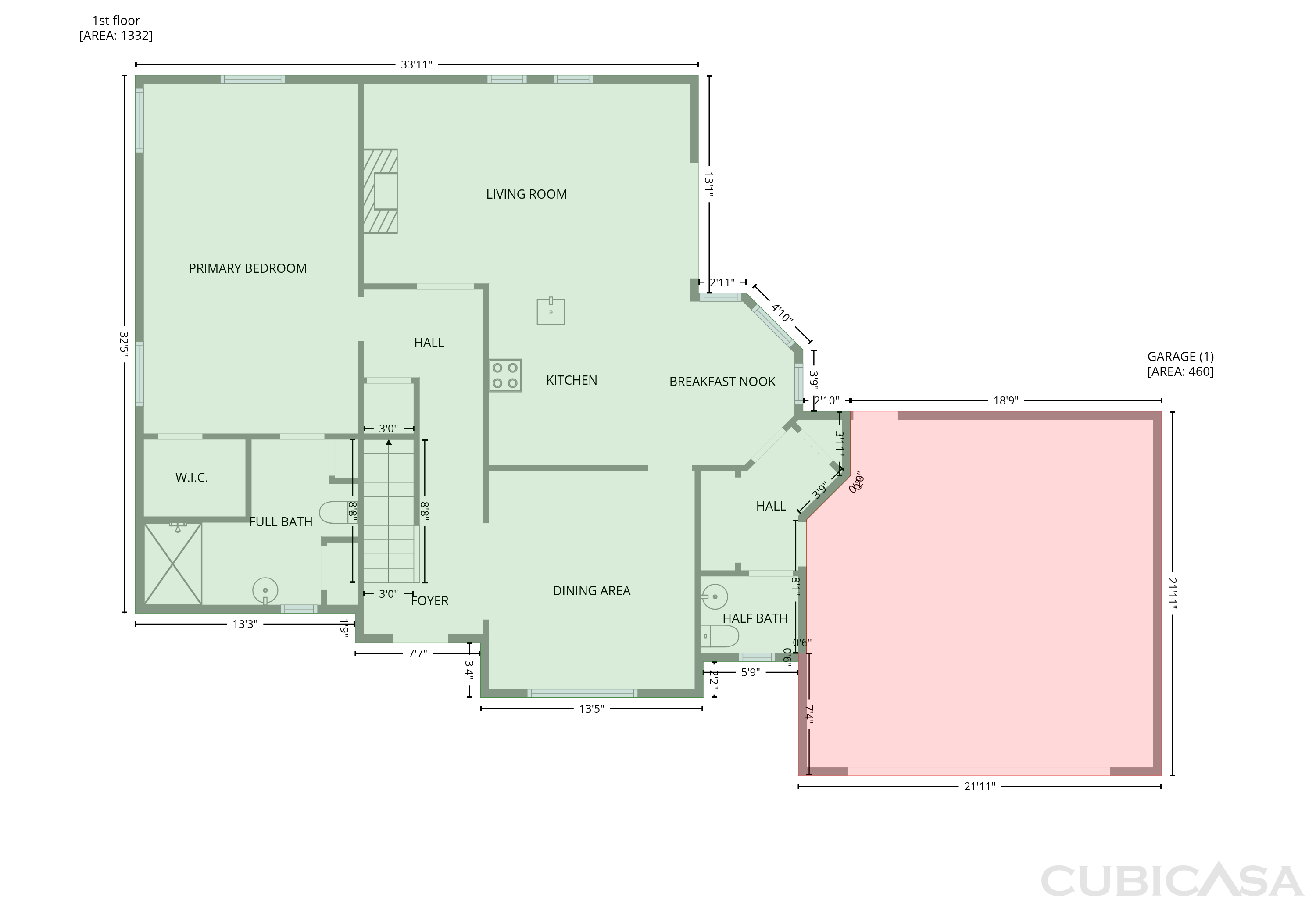 Main Floor of 12 Wahnetah Ln, Lawton, OK