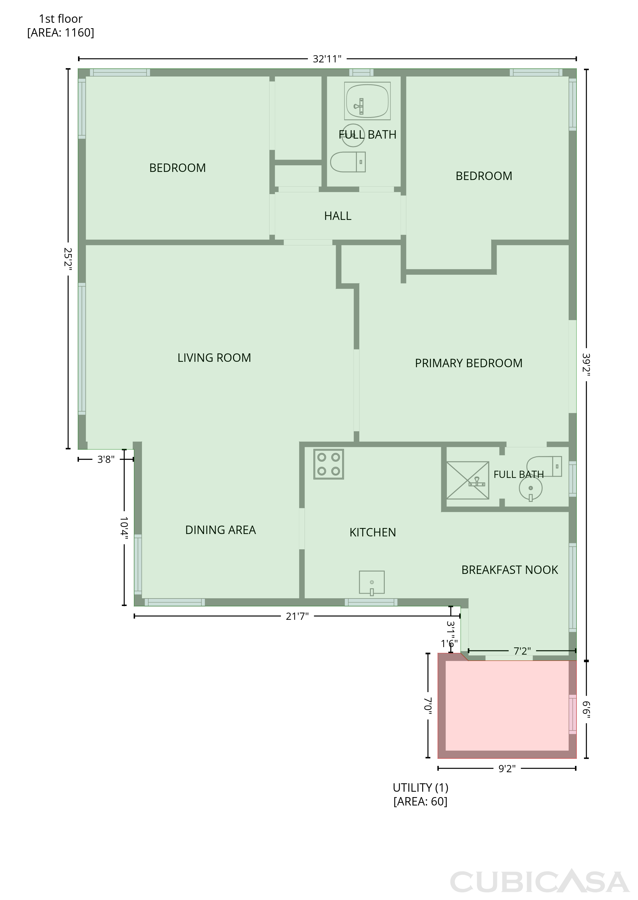 Main Floor of 1437 Franklin Ave, Las Vegas, NV