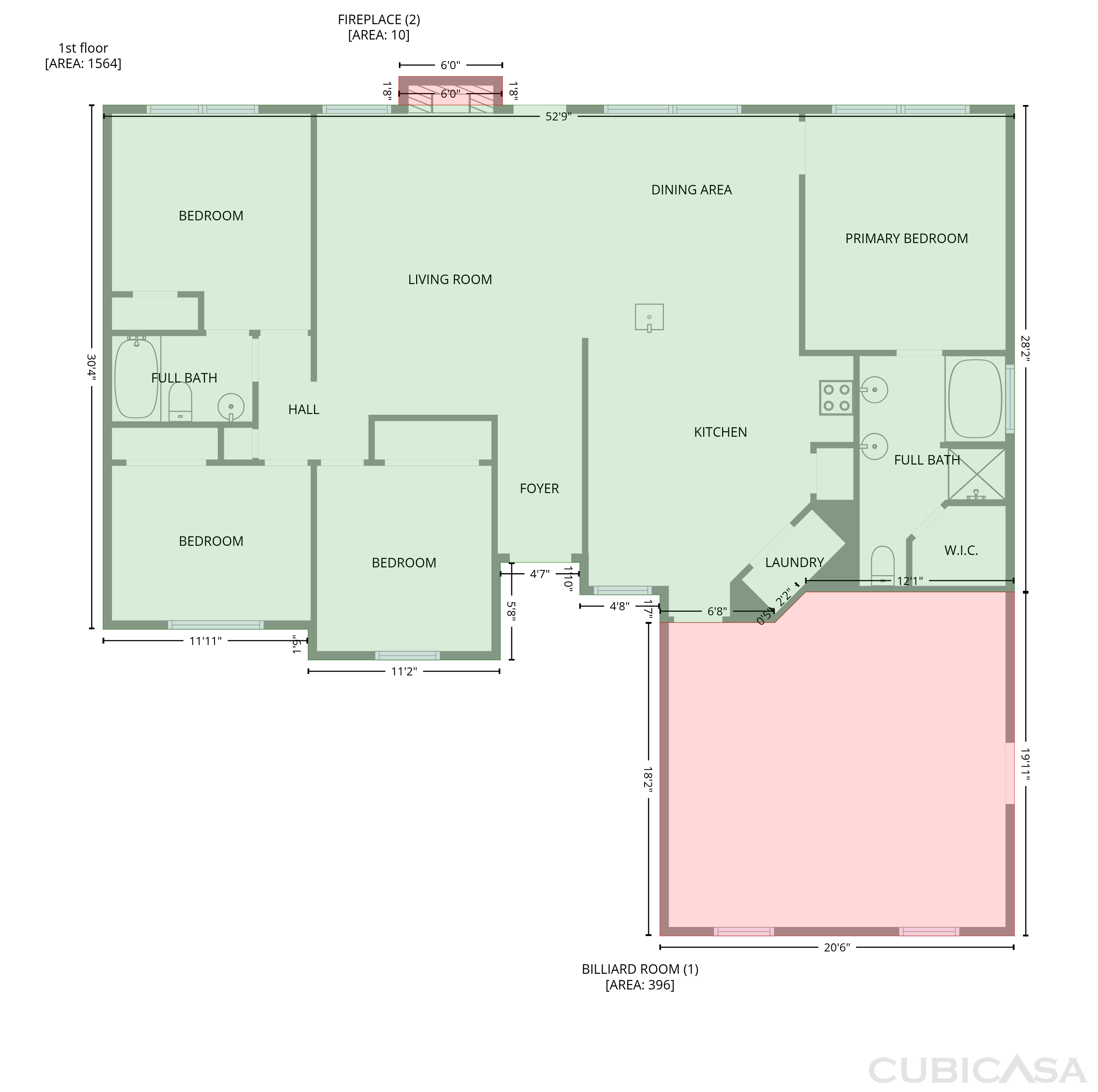 Main Floor of 169 Manley Dr, Hampton, GA