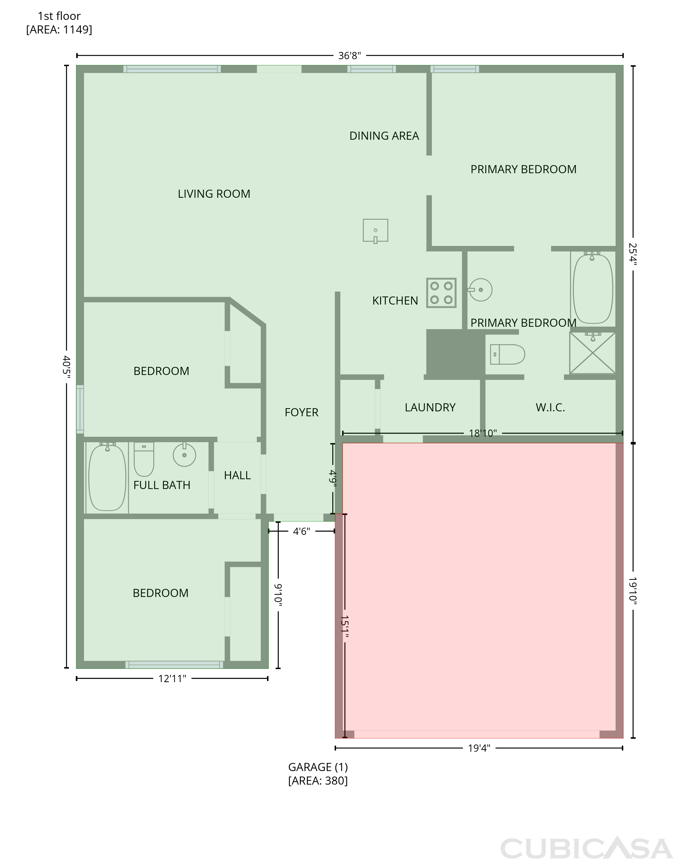 Main Floor of 907 Amaryllis Rd, Baytown, TX