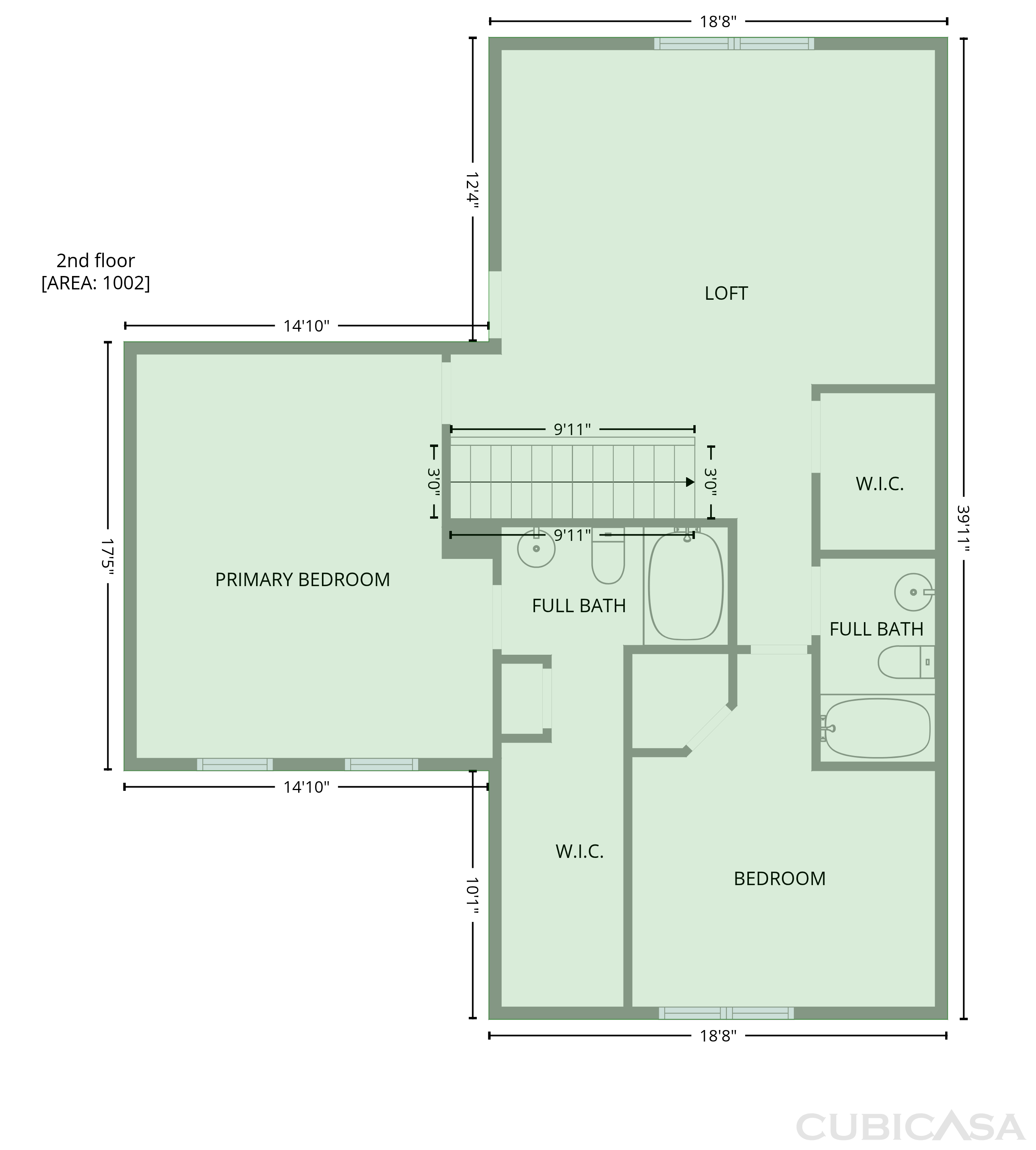 Second Floor of 8843 Cardinal Flower Ln, Indianapolis, IN