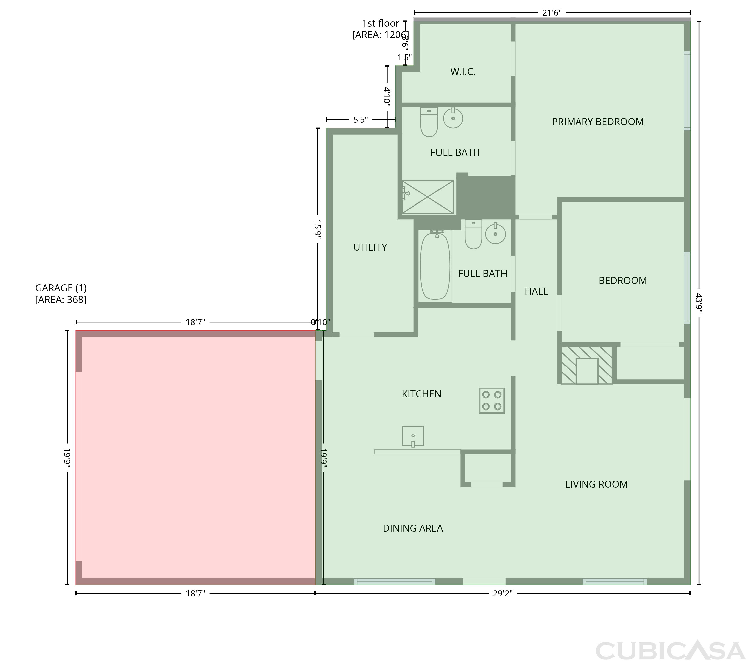 Main Floor of 1220 Bergmann Dr, Stillwater, MN