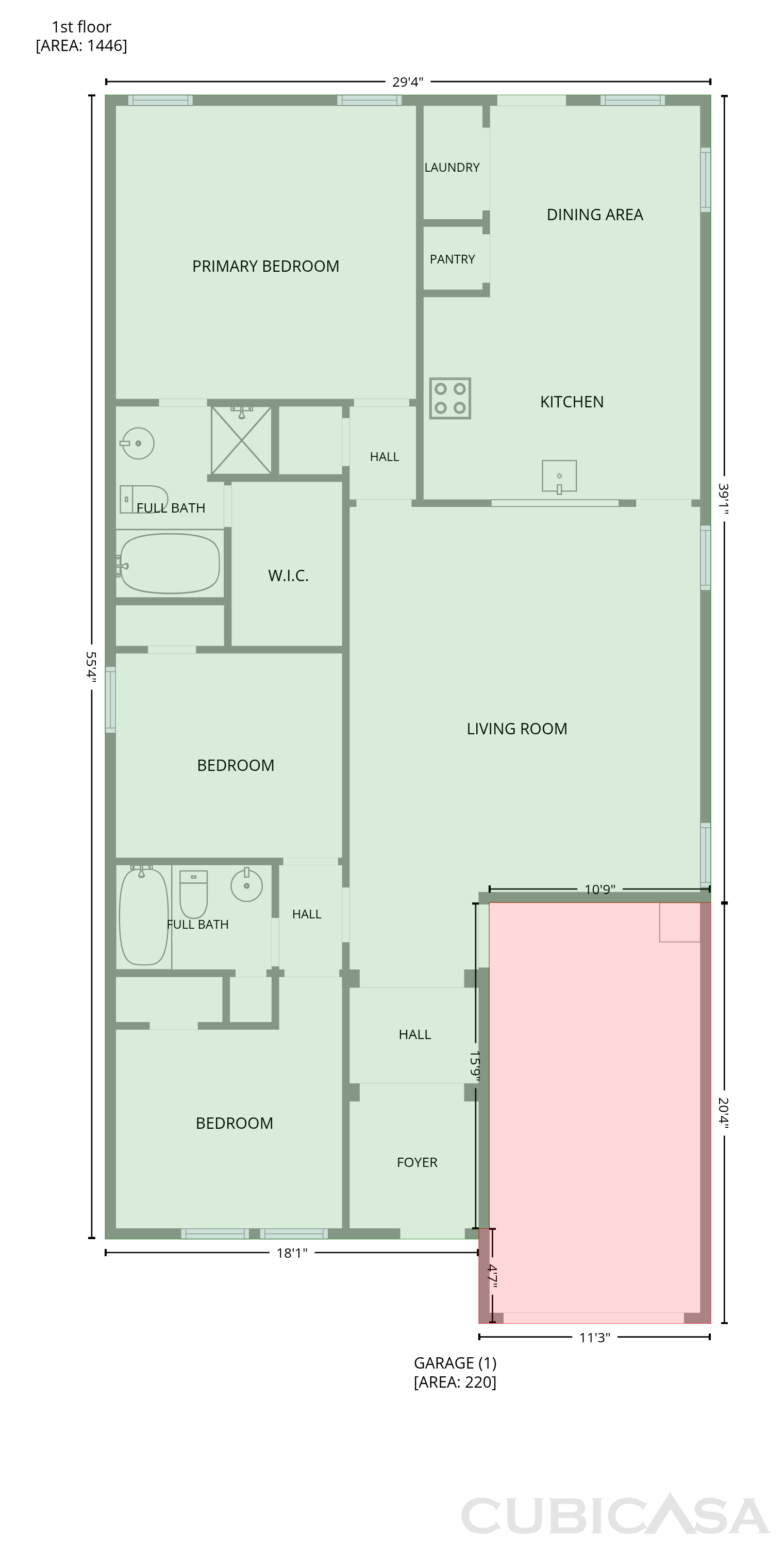 Main Floor of 7435 Kennemer Dr, Humble, TX