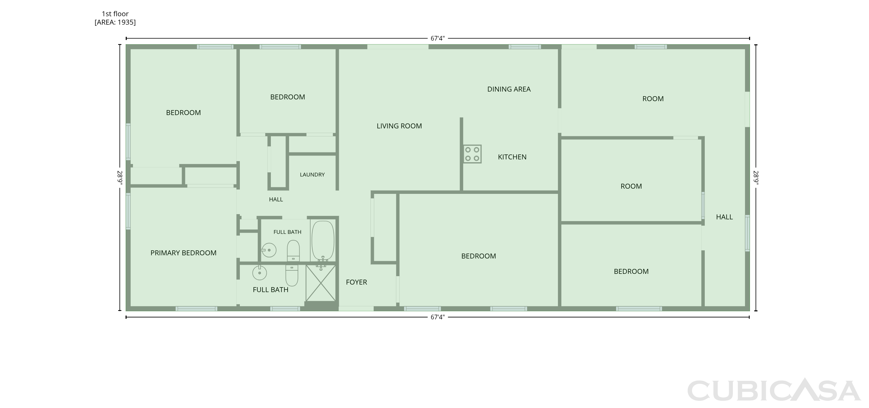 Main Floor of 30 Roberts Ln, Covington, GA