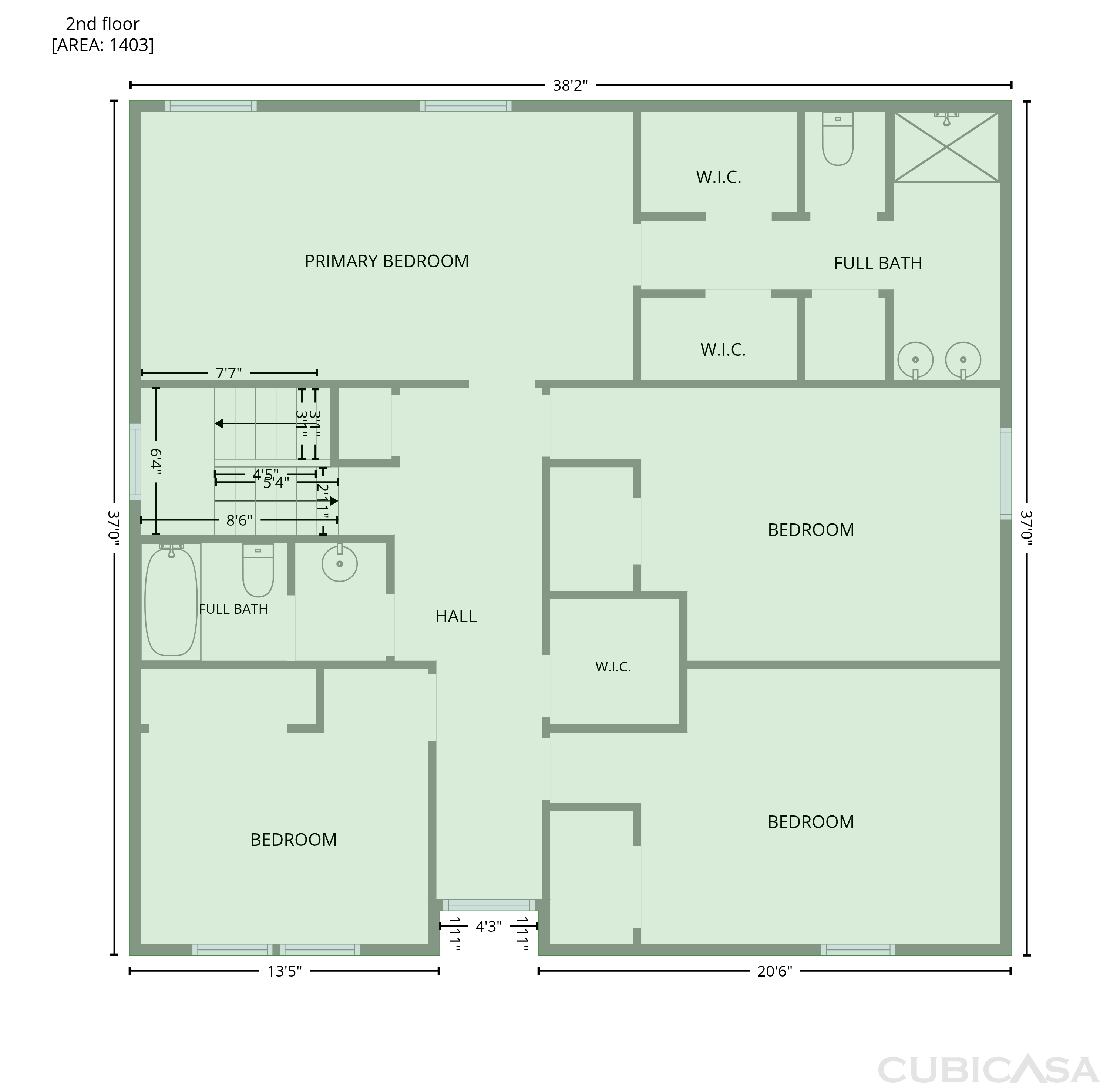 Second Floor of 800 Maduro Way, McDonough, GA