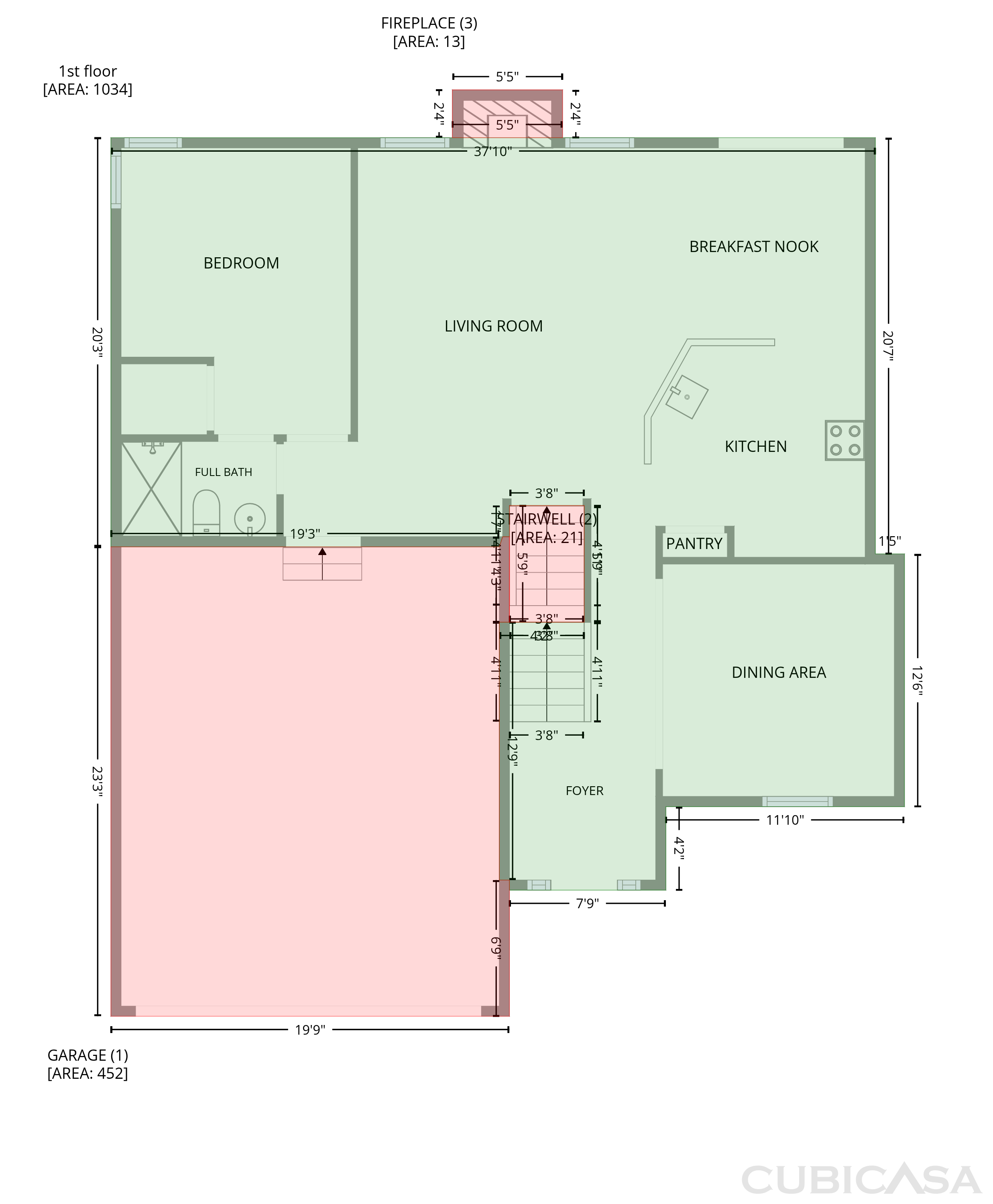 Second Floor of 7412 Canova Ln, Charlotte, NC