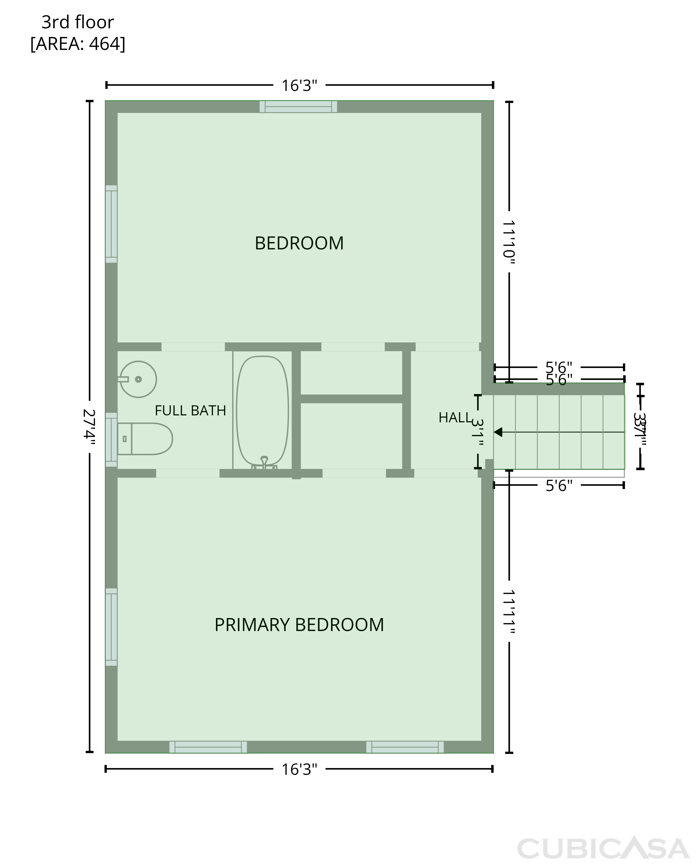 Third Floor of 3022 Lindenwood Dr, Columbia, SC