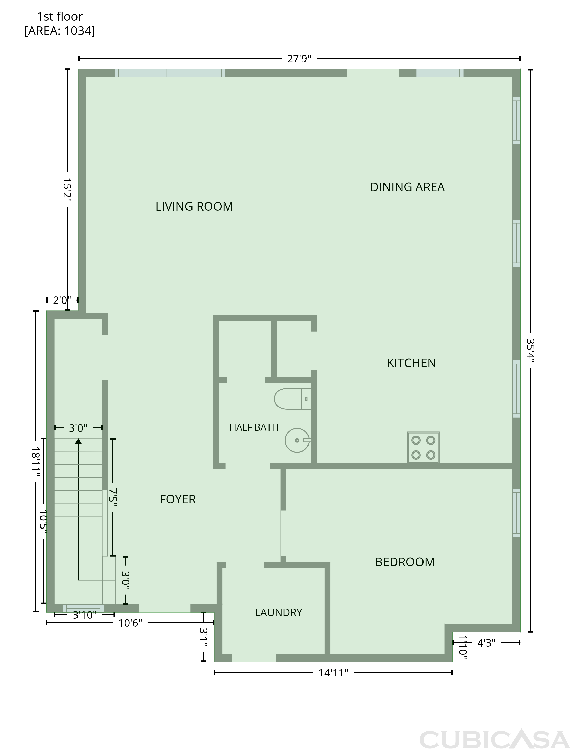 Main Floor of 252 Sage Derby Dr, Hutto, TX