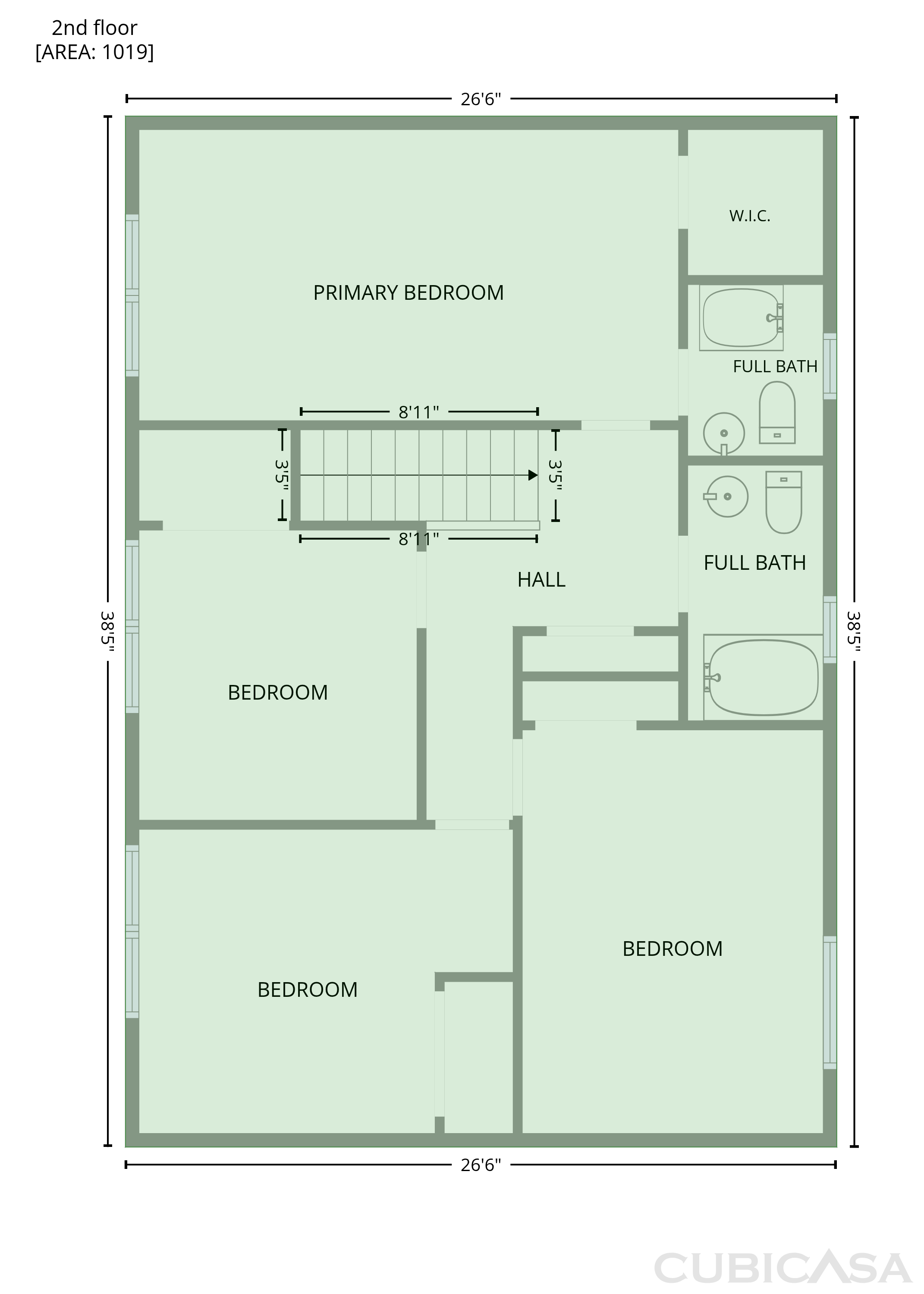 Third Floor of 737 Fox Chase Cir, Bear, DE