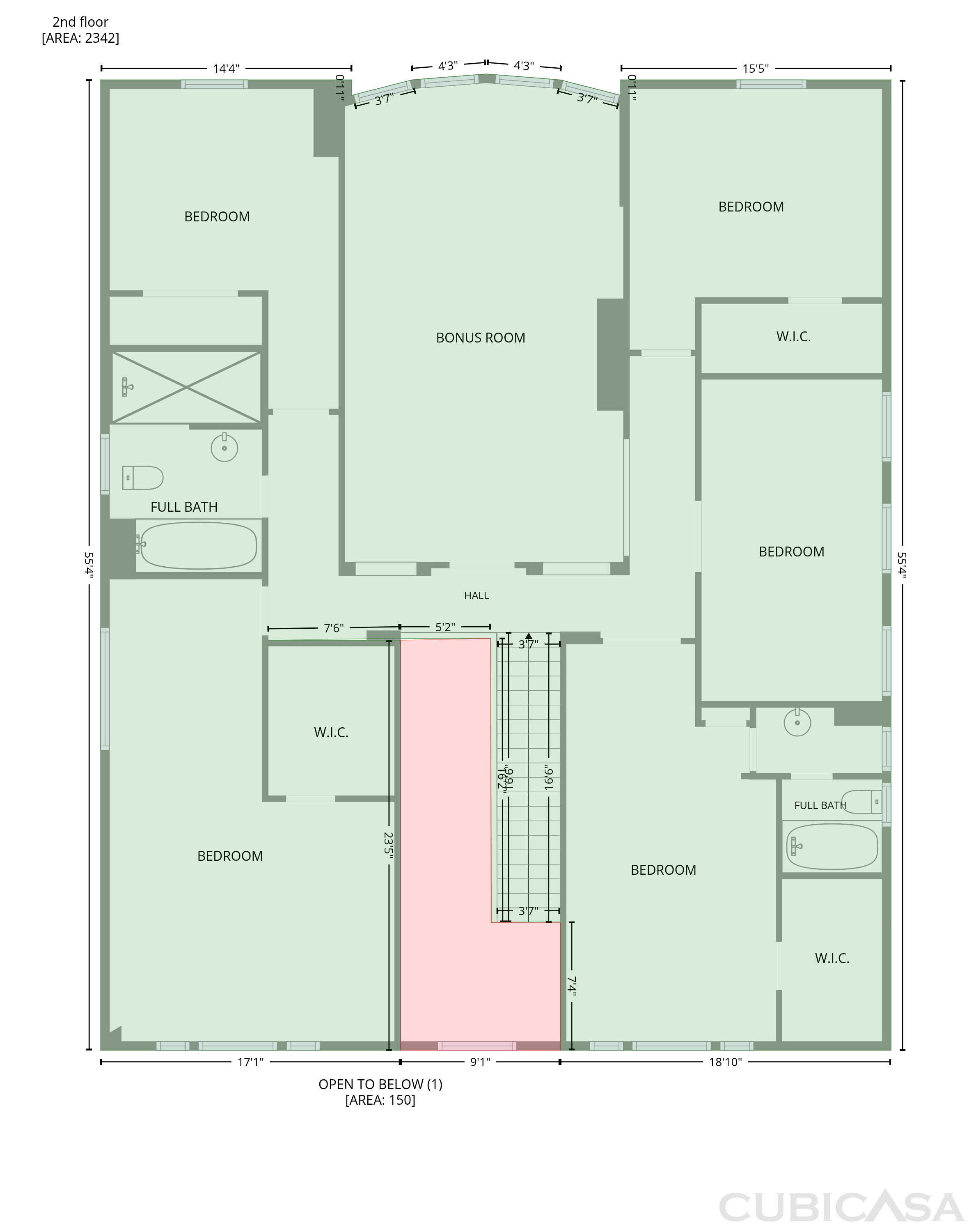 Second Floor of 7618 Crescent Lake Ct, Rosenberg, TX