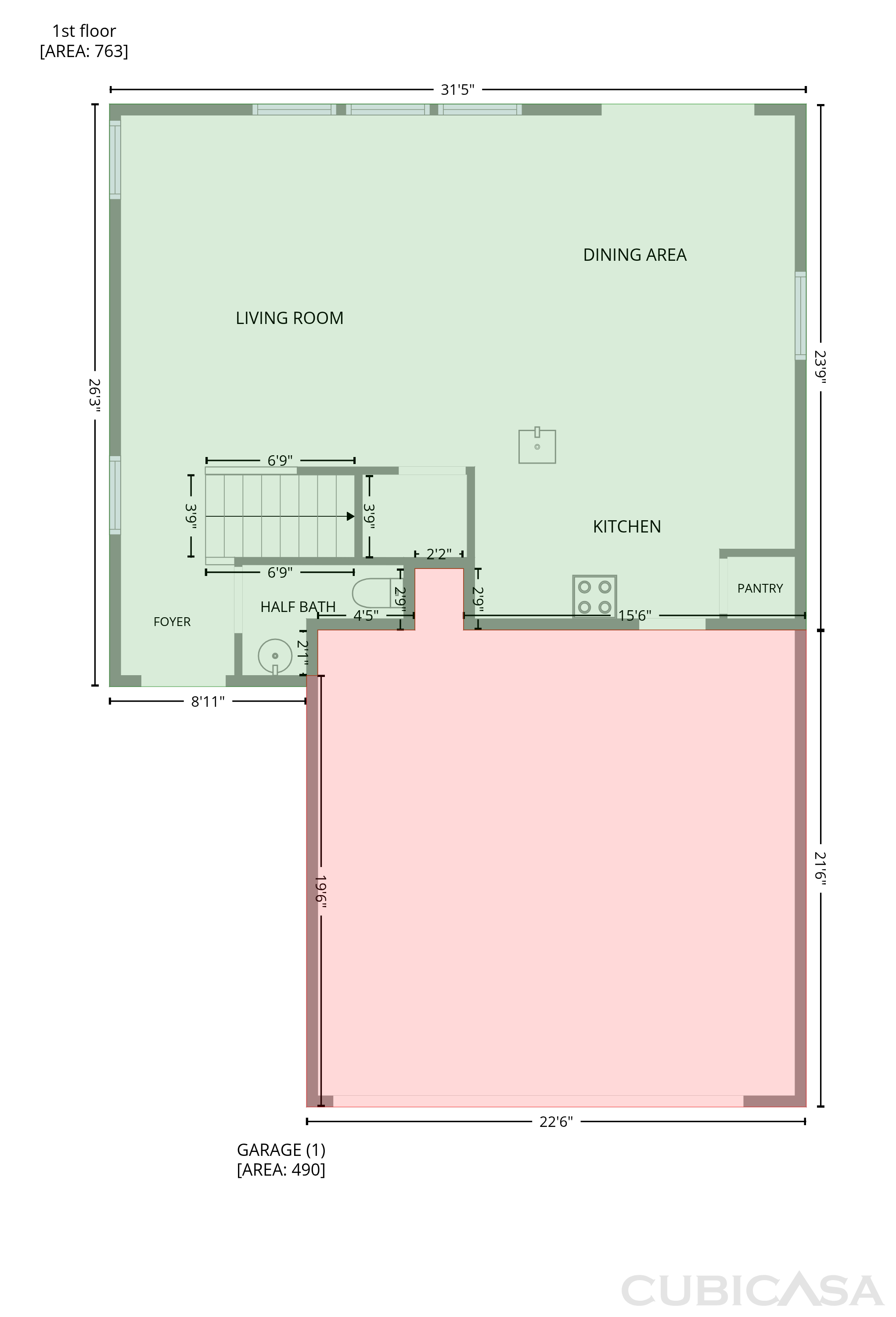 Main Floor of 312 Big Cliff Ave, North Las Vegas, NV