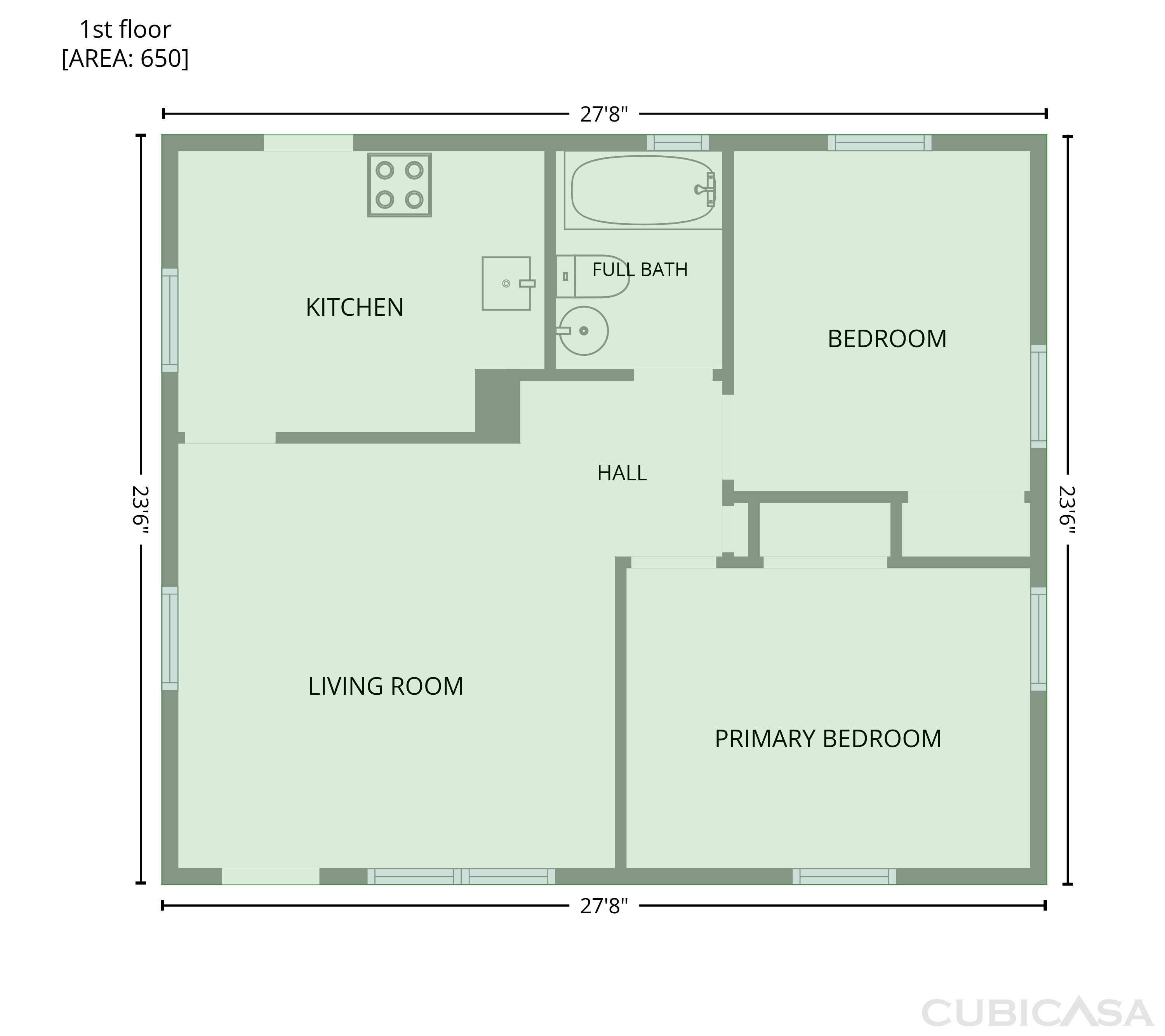 Main Floor of 4505 N Habana Ave, Tampa, FL
