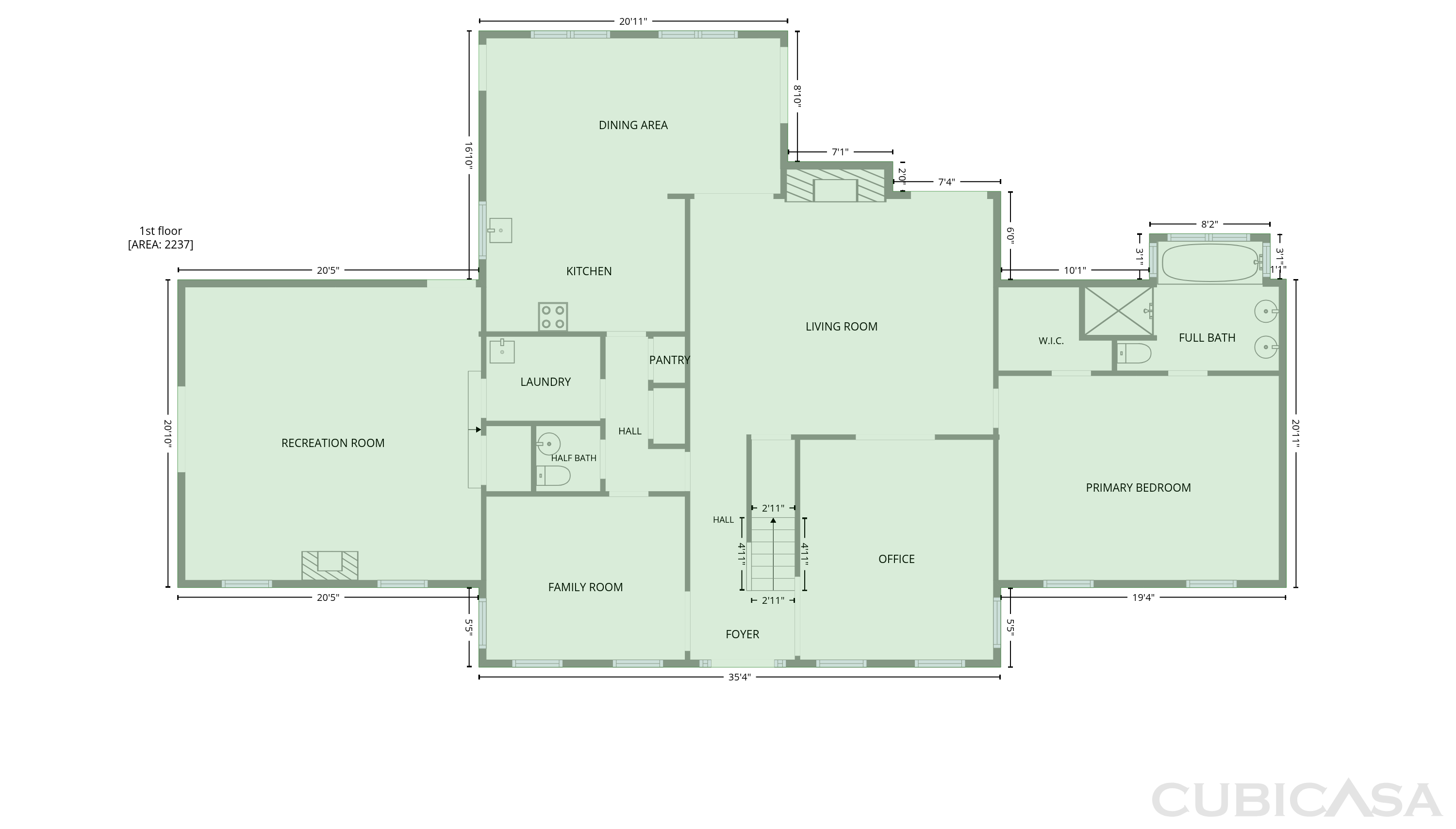 Main Floor of 163 Bluebonnet Dr, Tazewell, VA