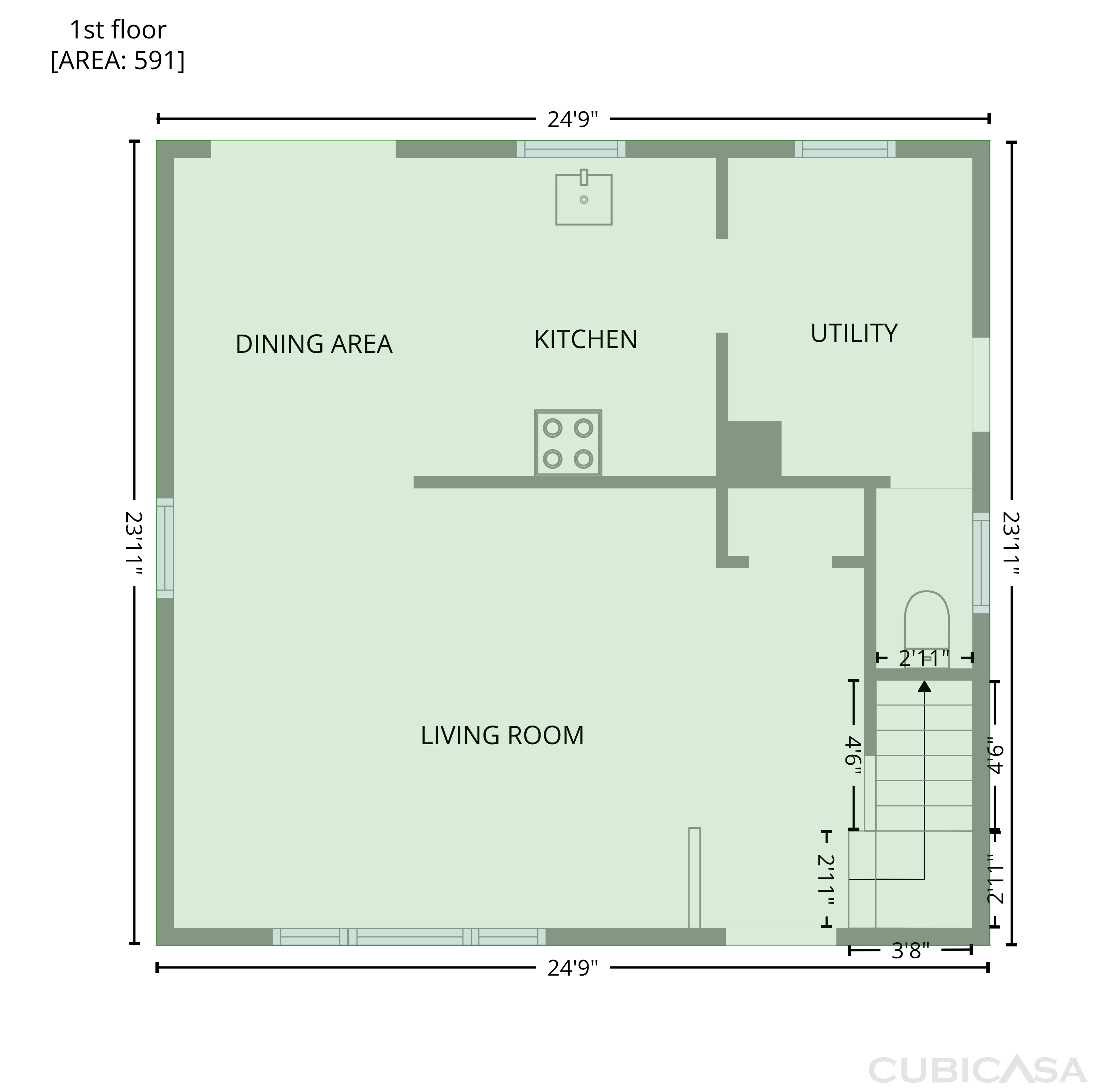 Second Floor of 234 Paxton Rd, Eastlake, OH